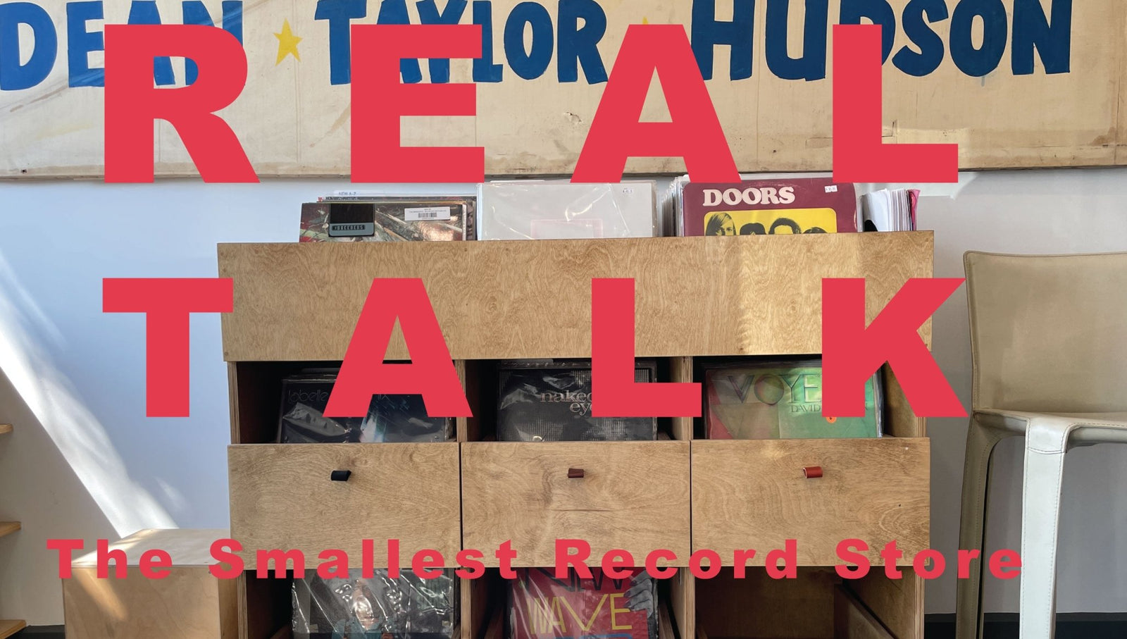 The Smallest Record Store - grown&sewn