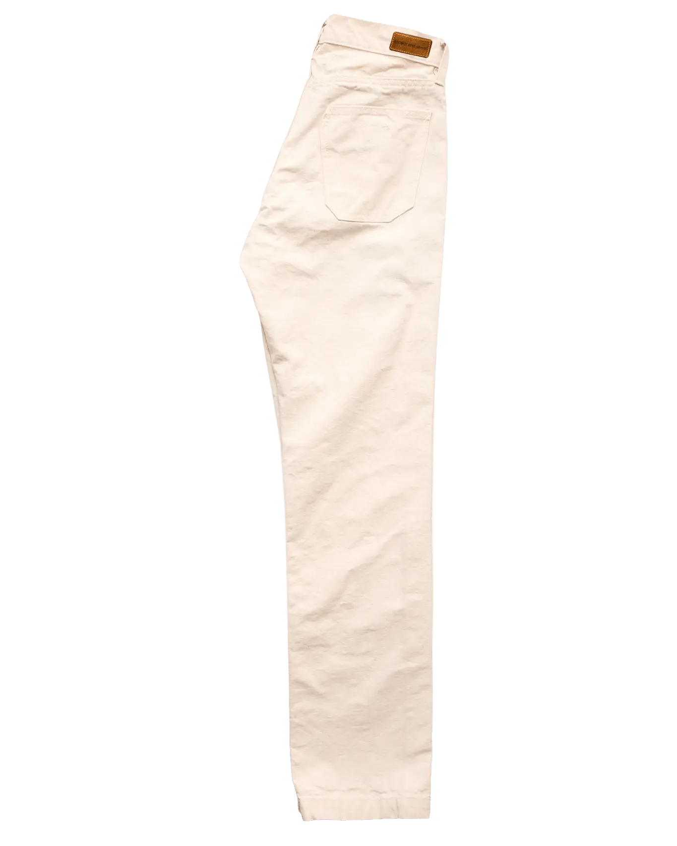 Foundation Canvas Pant - Natural - grown&sewn