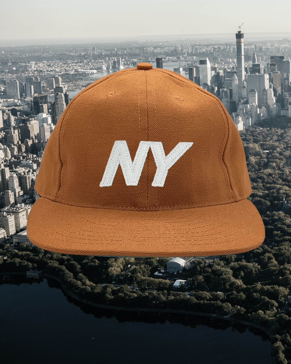 Soft Brim Ball Cap - American Canvas "Motion NY" - grown&sewn