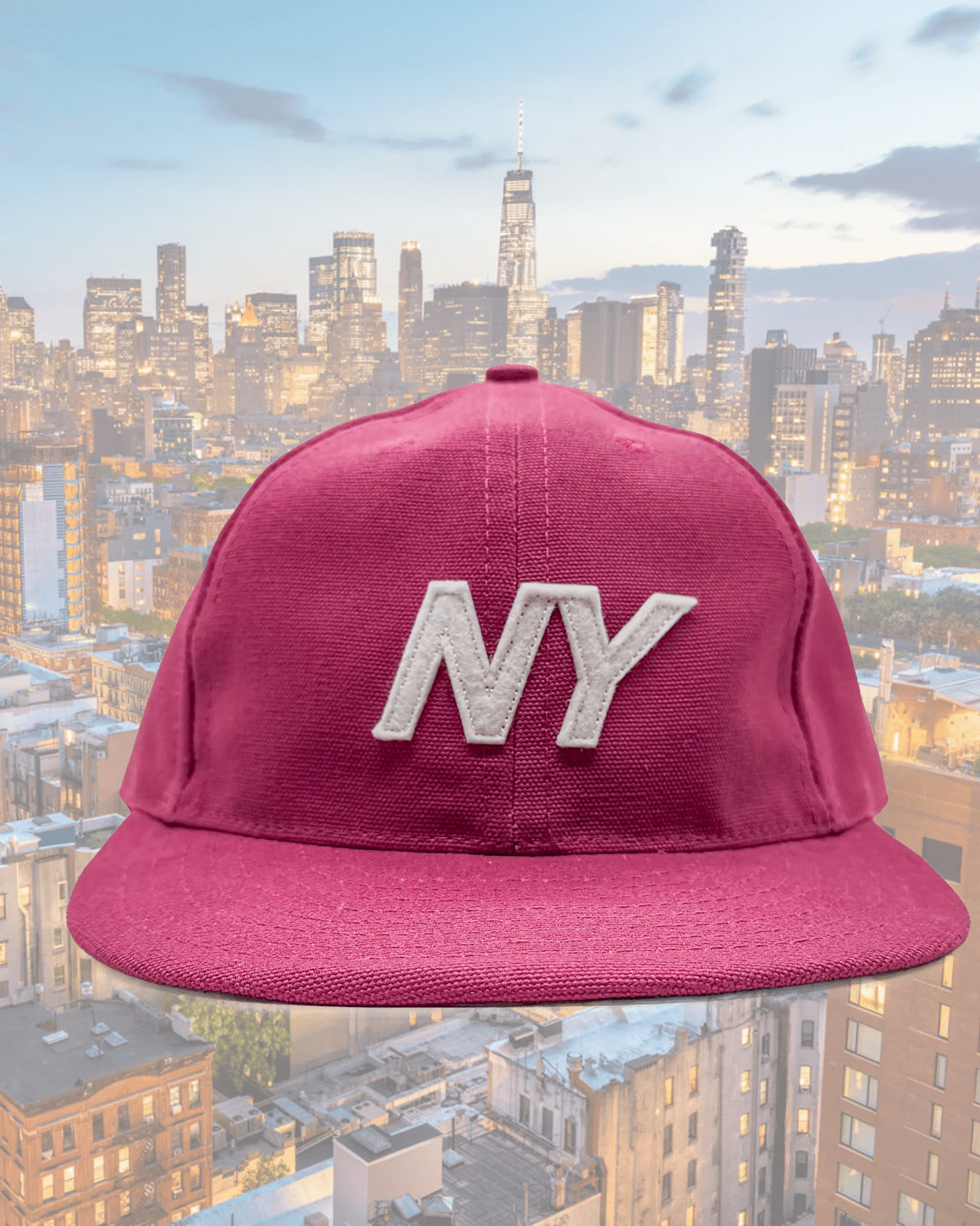 Soft Brim Ball Cap - American Canvas "Motion NY" - grown&sewn