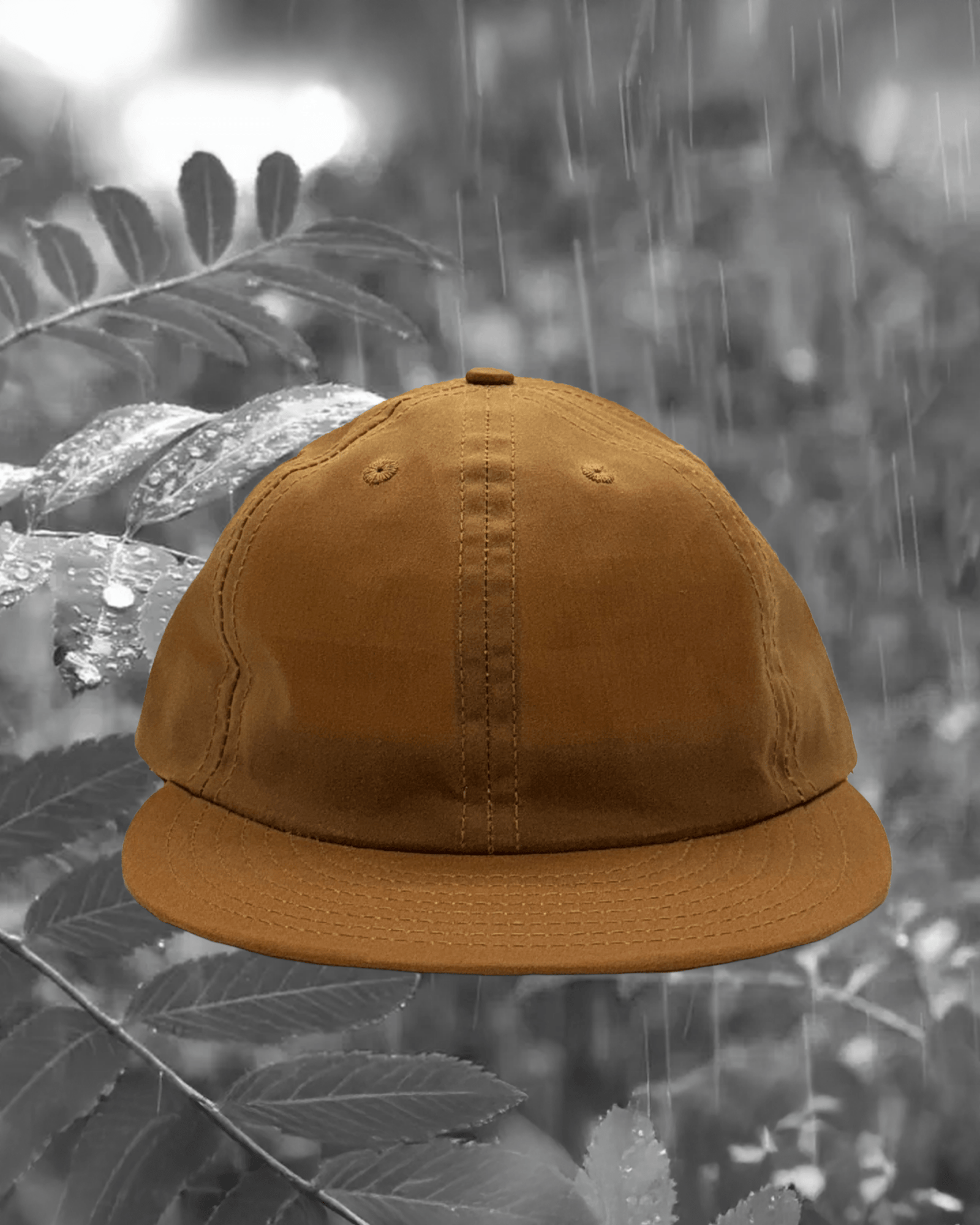 Soft Brim Ball cap - British Millerain Waxed Cotton - grown&sewn