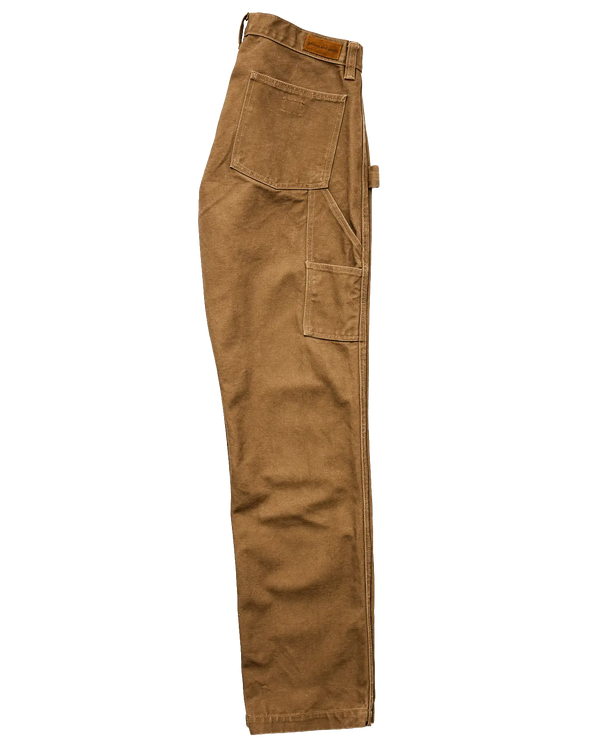 Double Knee Work Pant 100% Cotton - Camel Union - grown&sewn