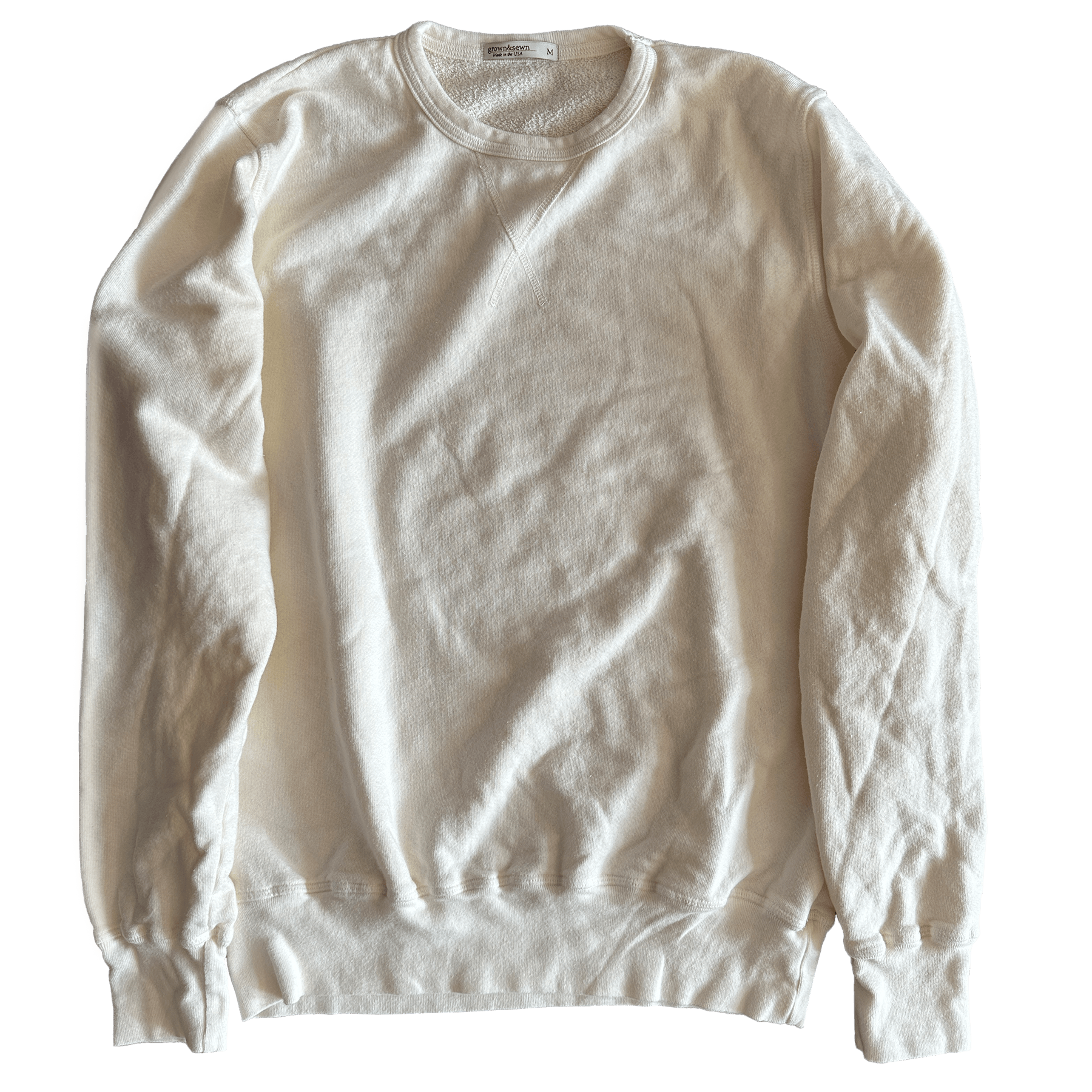 French Terry Sweatshirt - Natural - grown&sewn