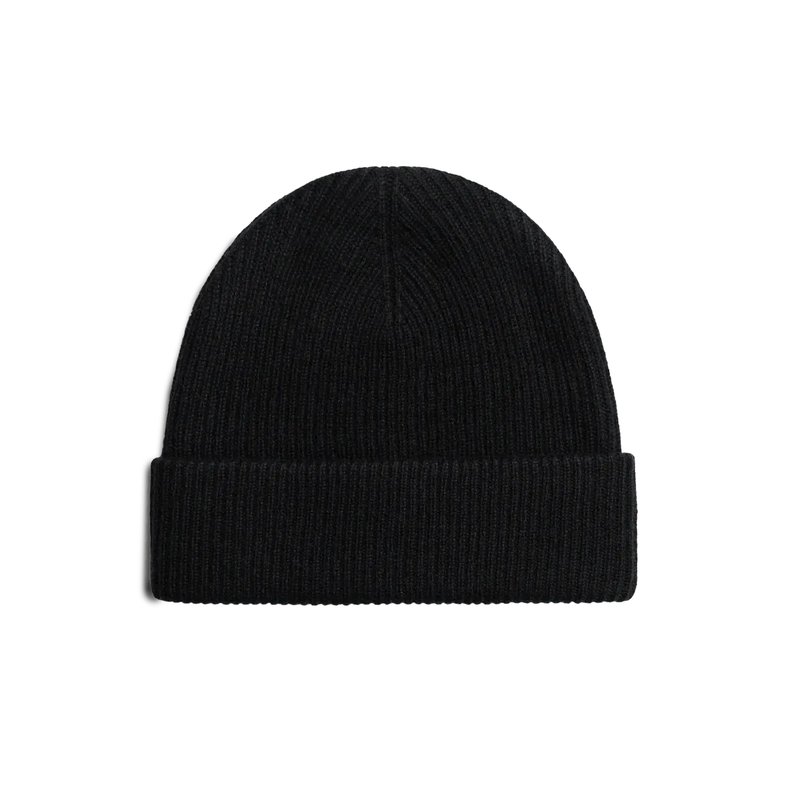 Merino Wool / Cashmere Beanie - Black - grown&sewn