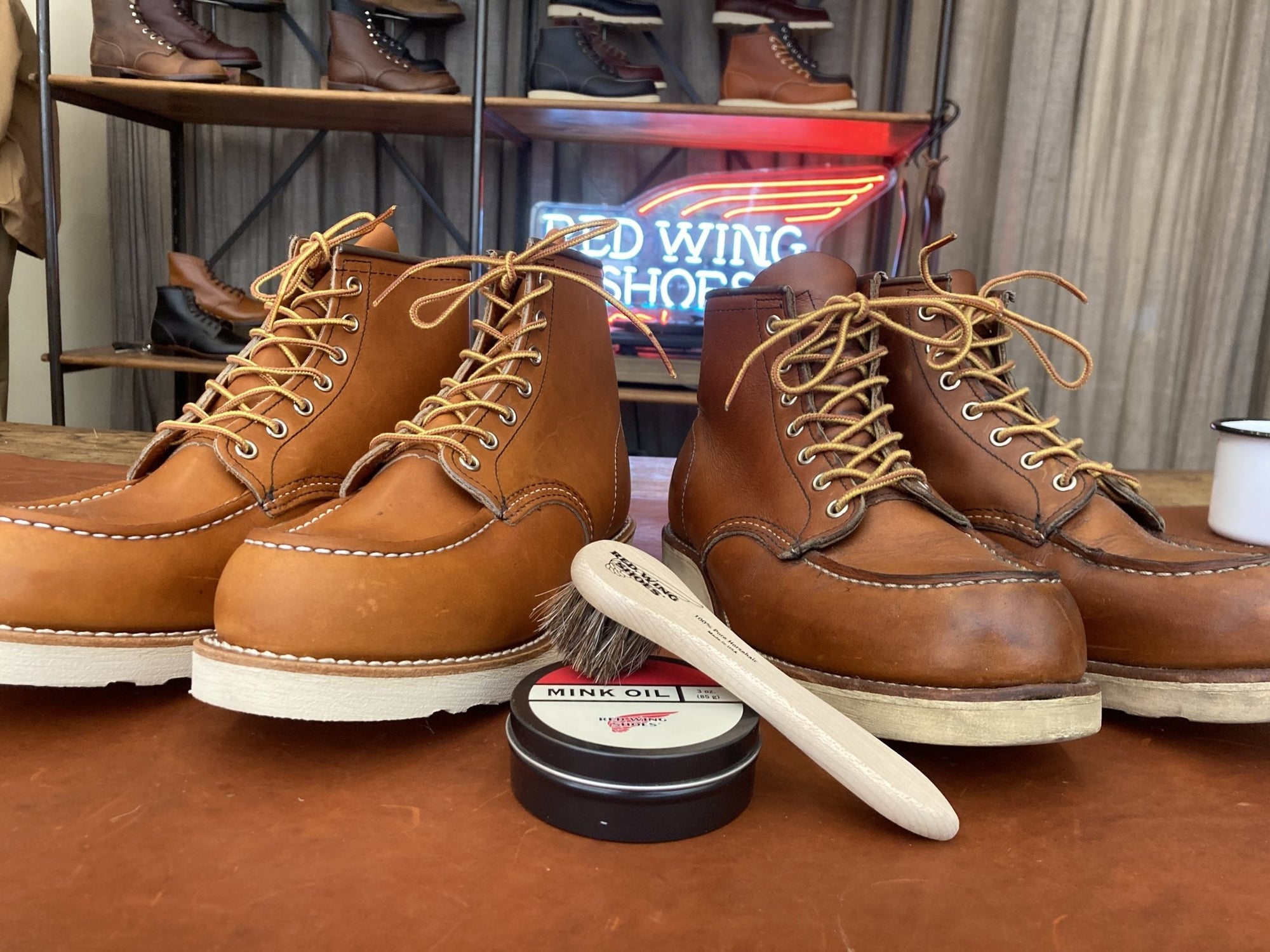 Mink Oil vs. All Natural Leather Conditioner - grown&sewn