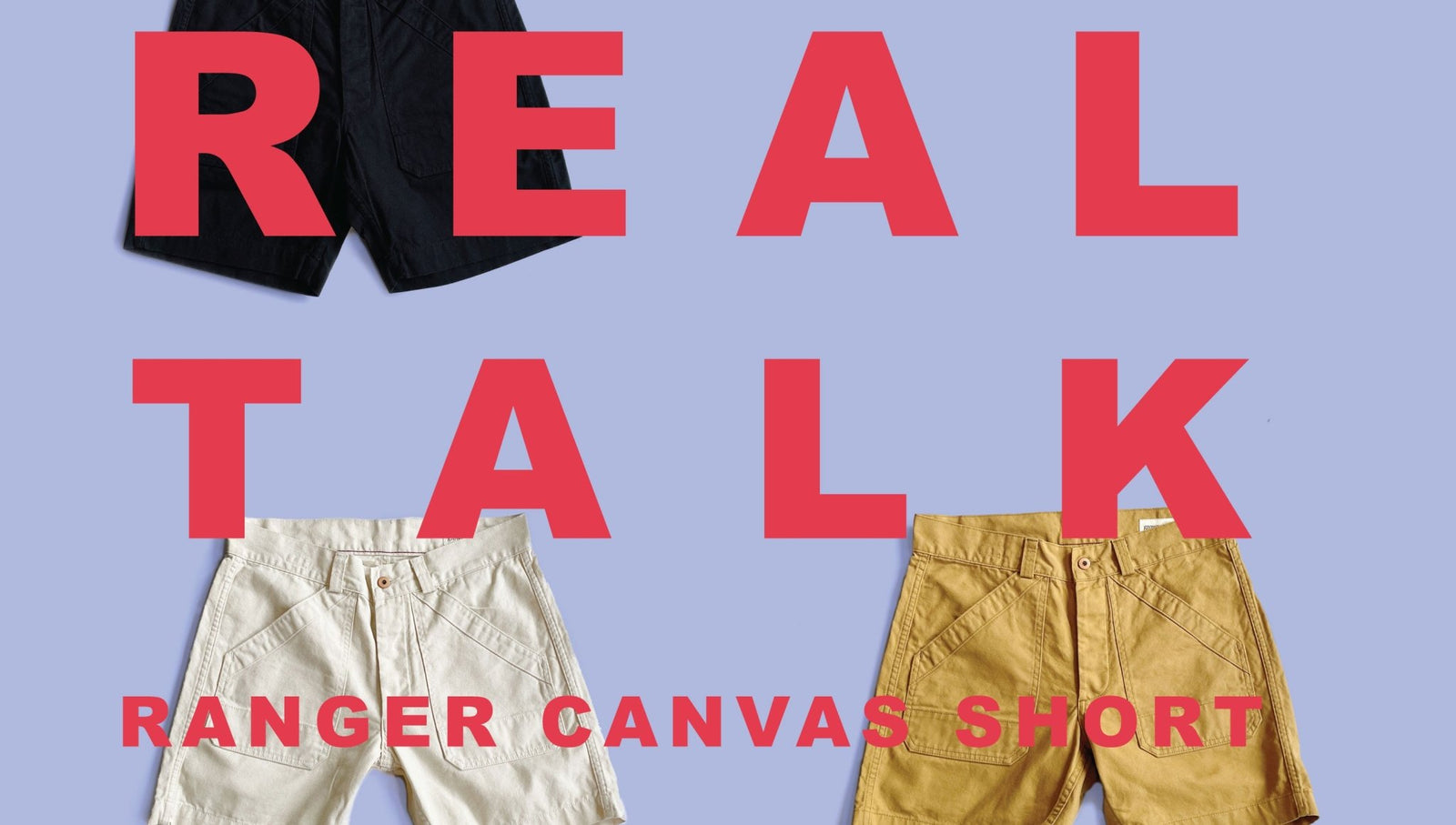 Ranger Canvas Short - grown&sewn