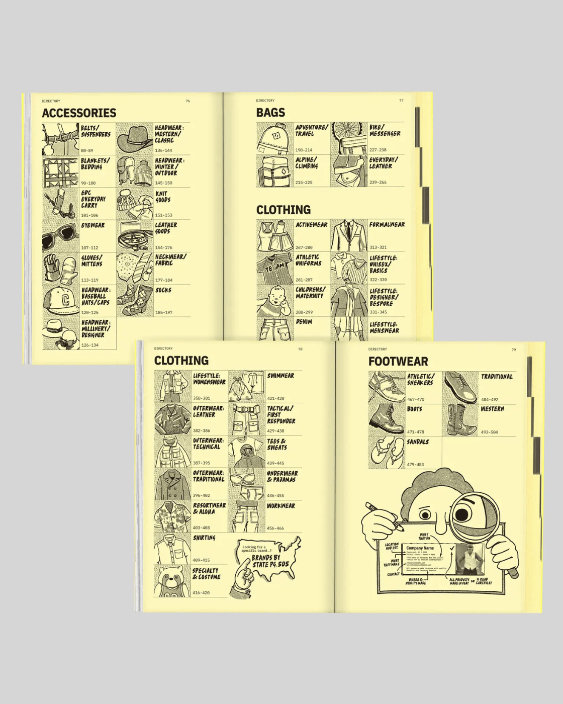 Crafted With Pride: A Directory of Made in USA Gear (3rd Edition) Book - grown&sewn