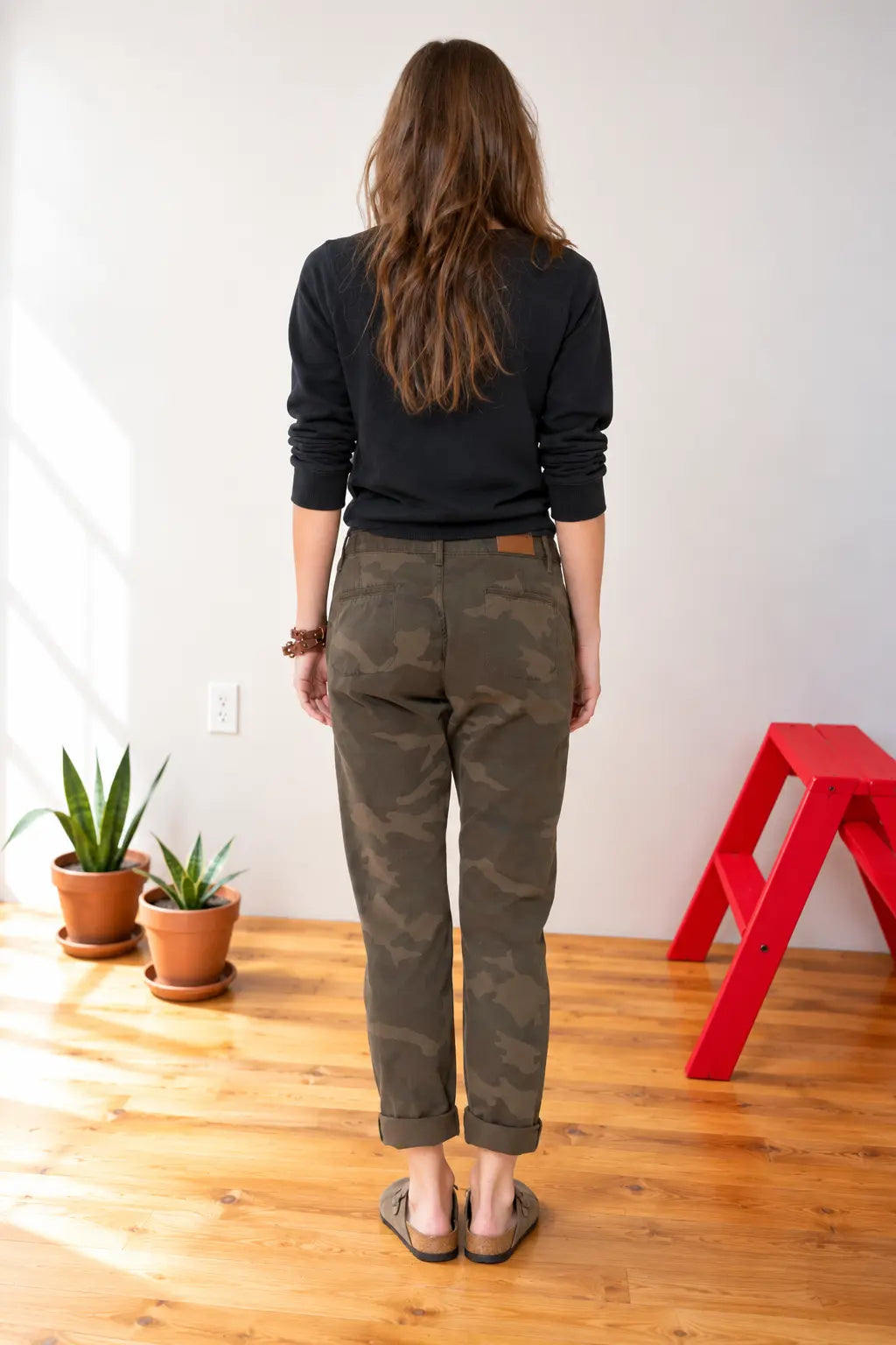 Indie Boyfriend Pant - Camo grown&sewn