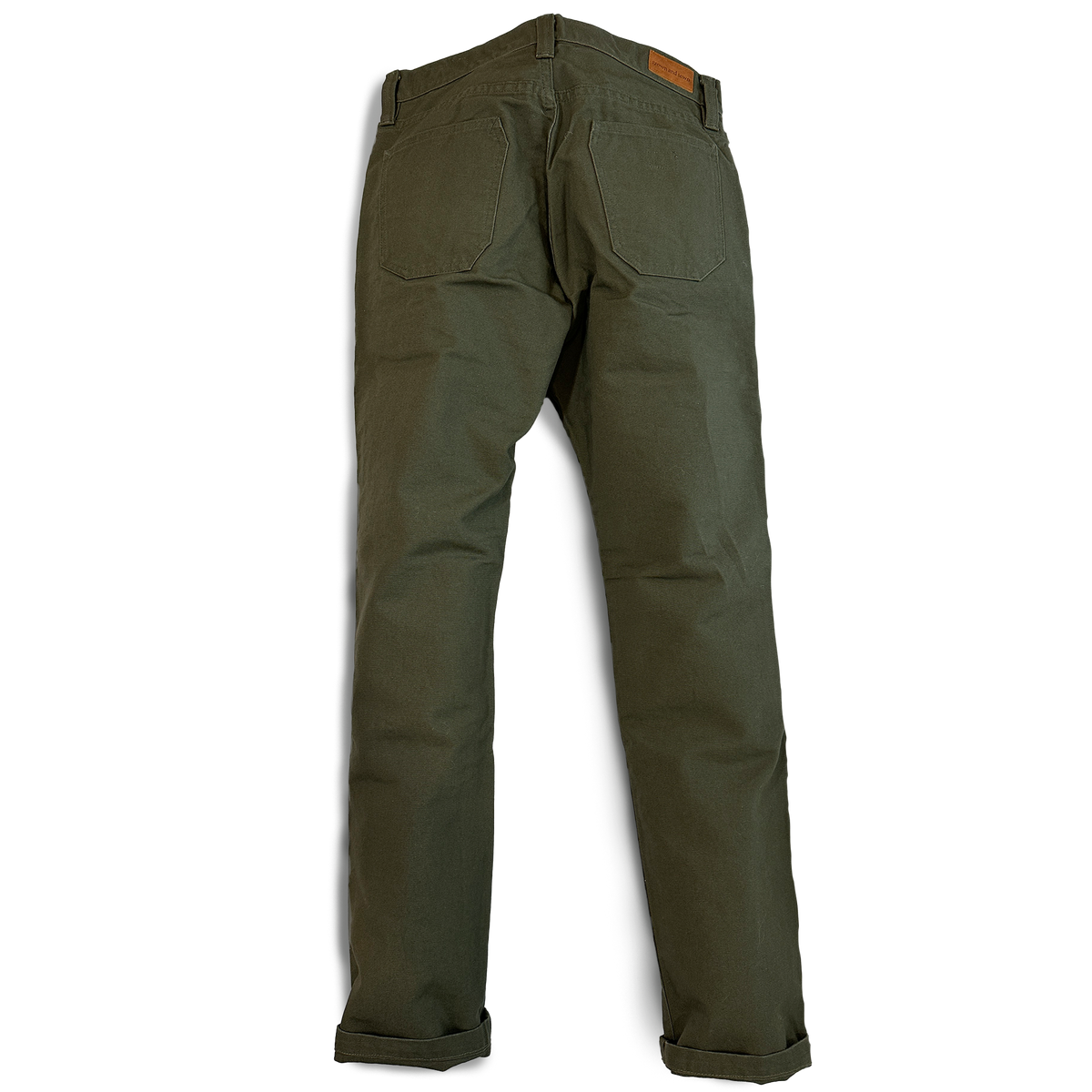 Foundation Canvas Pant - Olive - grown&sewn