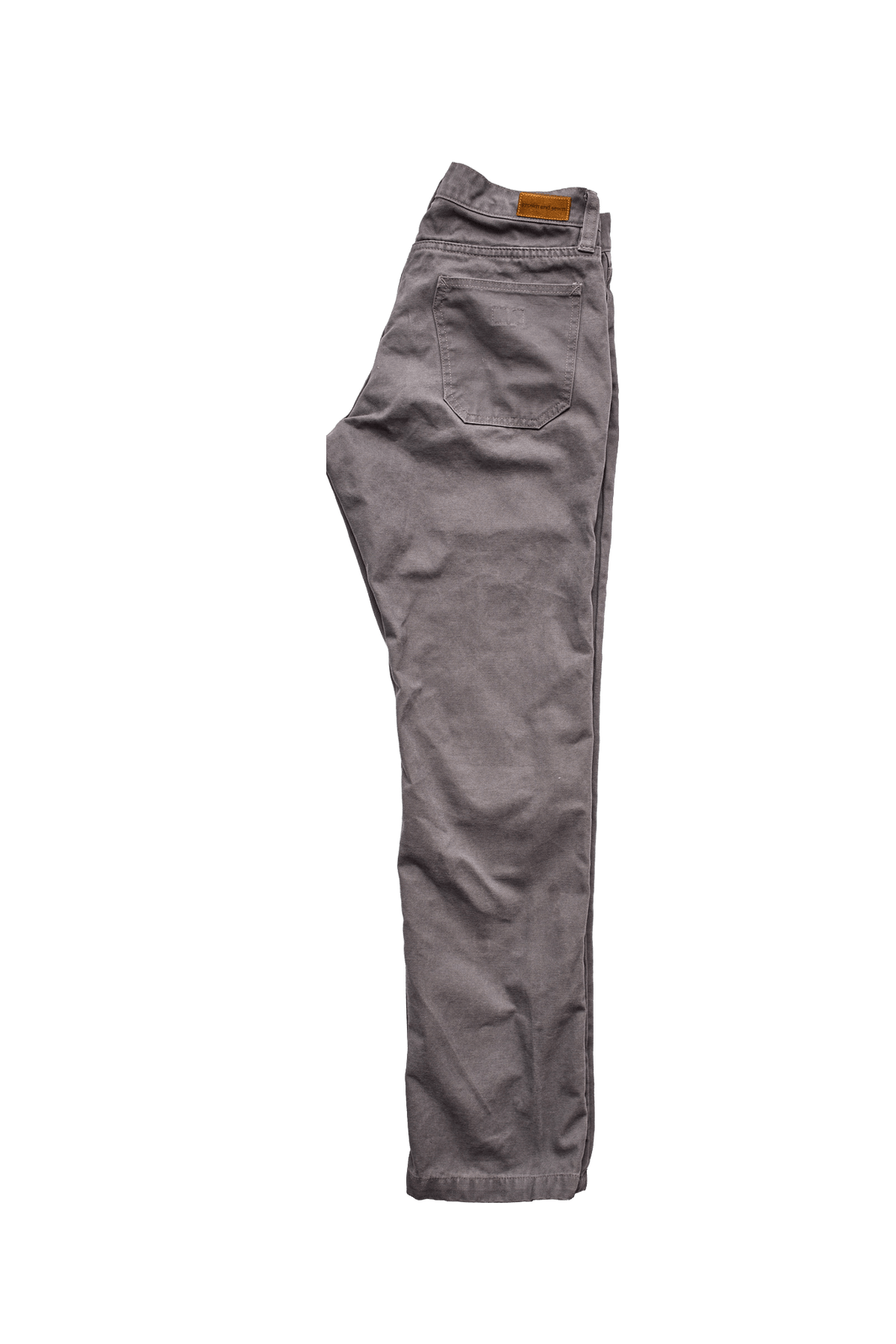 Foundation Canvas Pant - Grey - grown&sewn