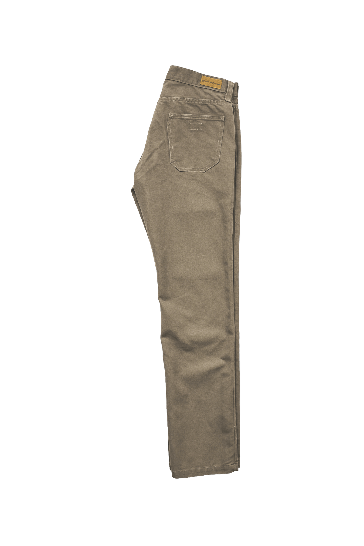 Foundation Canvas Pant - Moss - grown&sewn