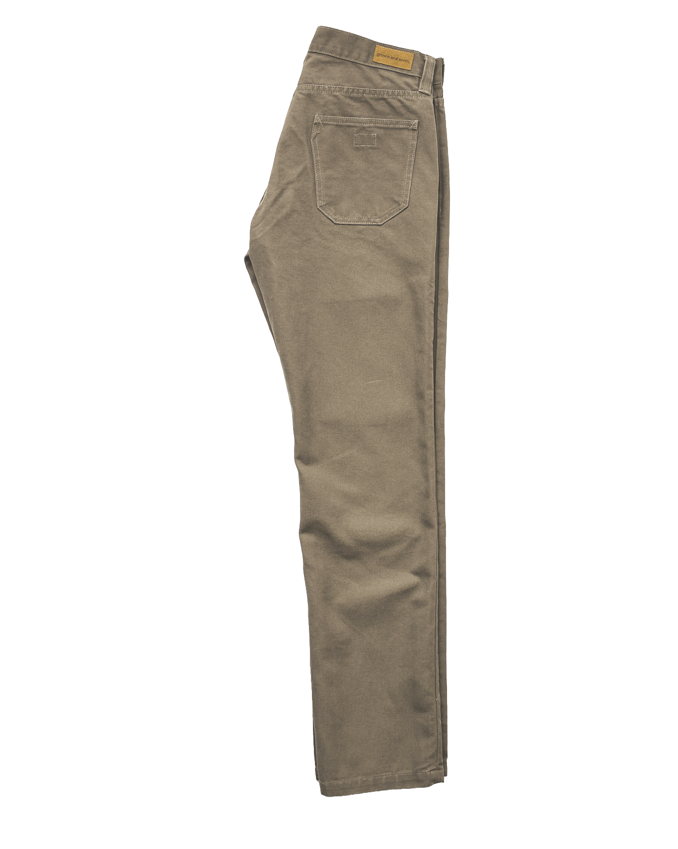 Foundation Canvas Pant - Moss - grown&sewn