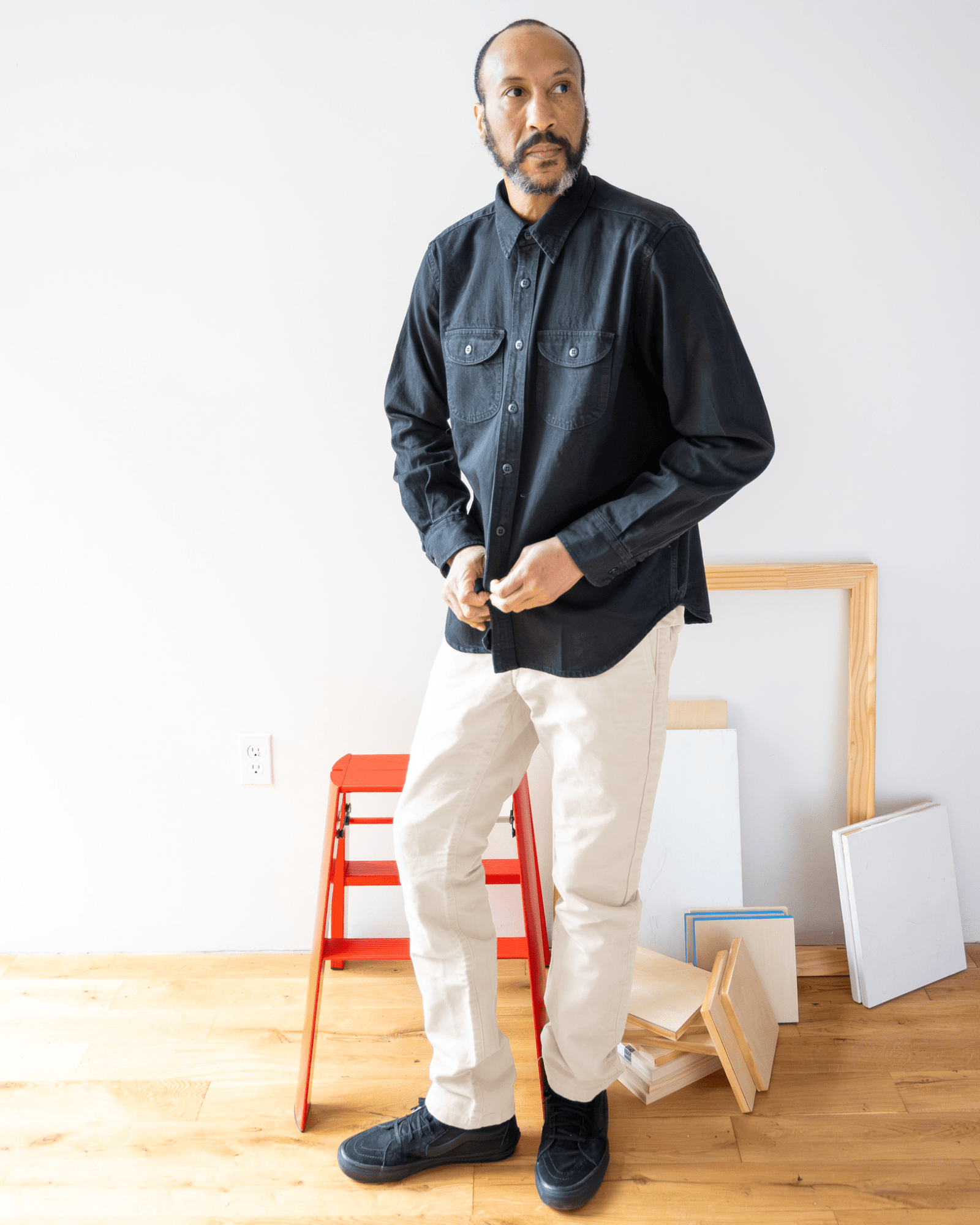 Foundation Canvas Pant - Natural - grown&sewn