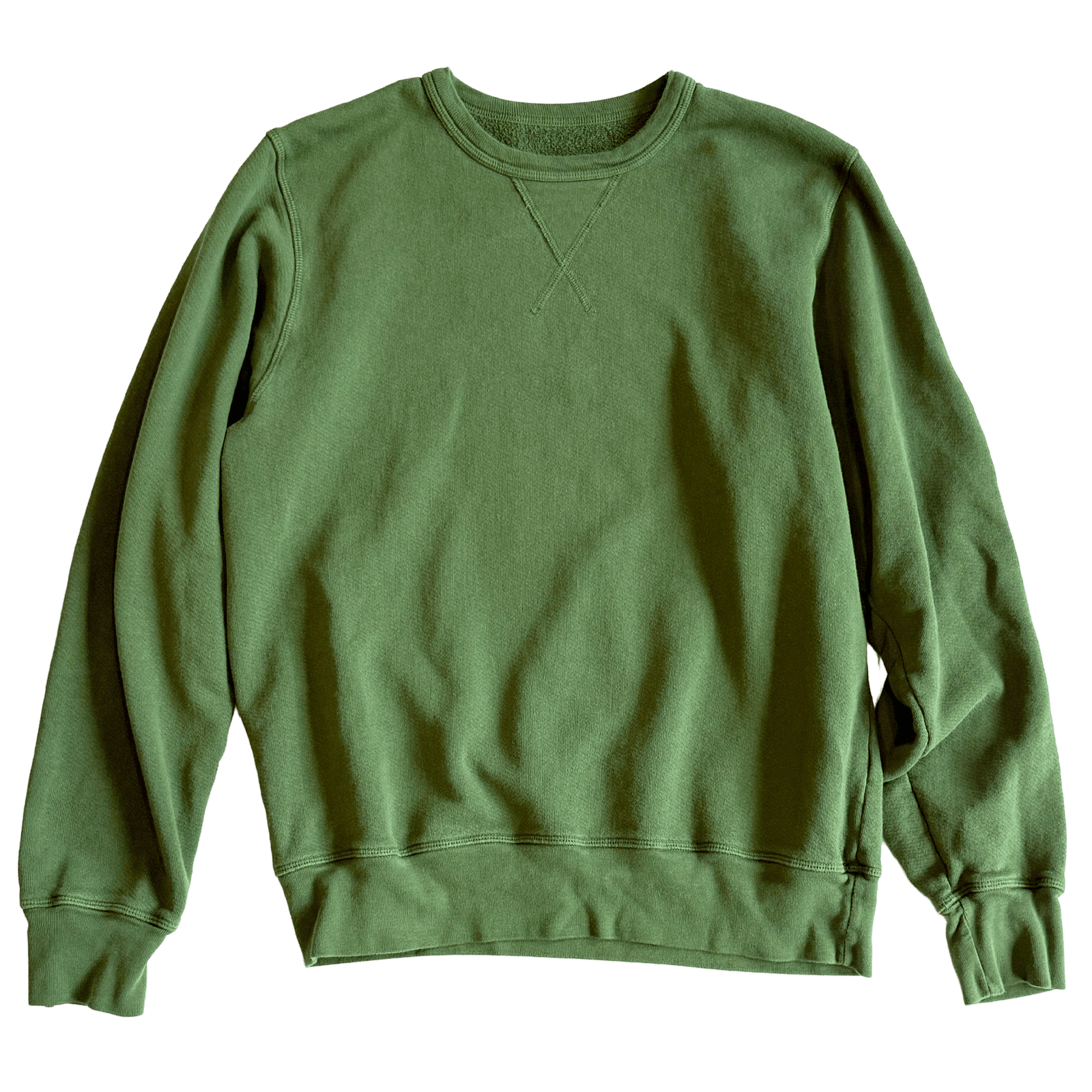 French Terry Sweatshirt - British Racing Green - grown&sewn