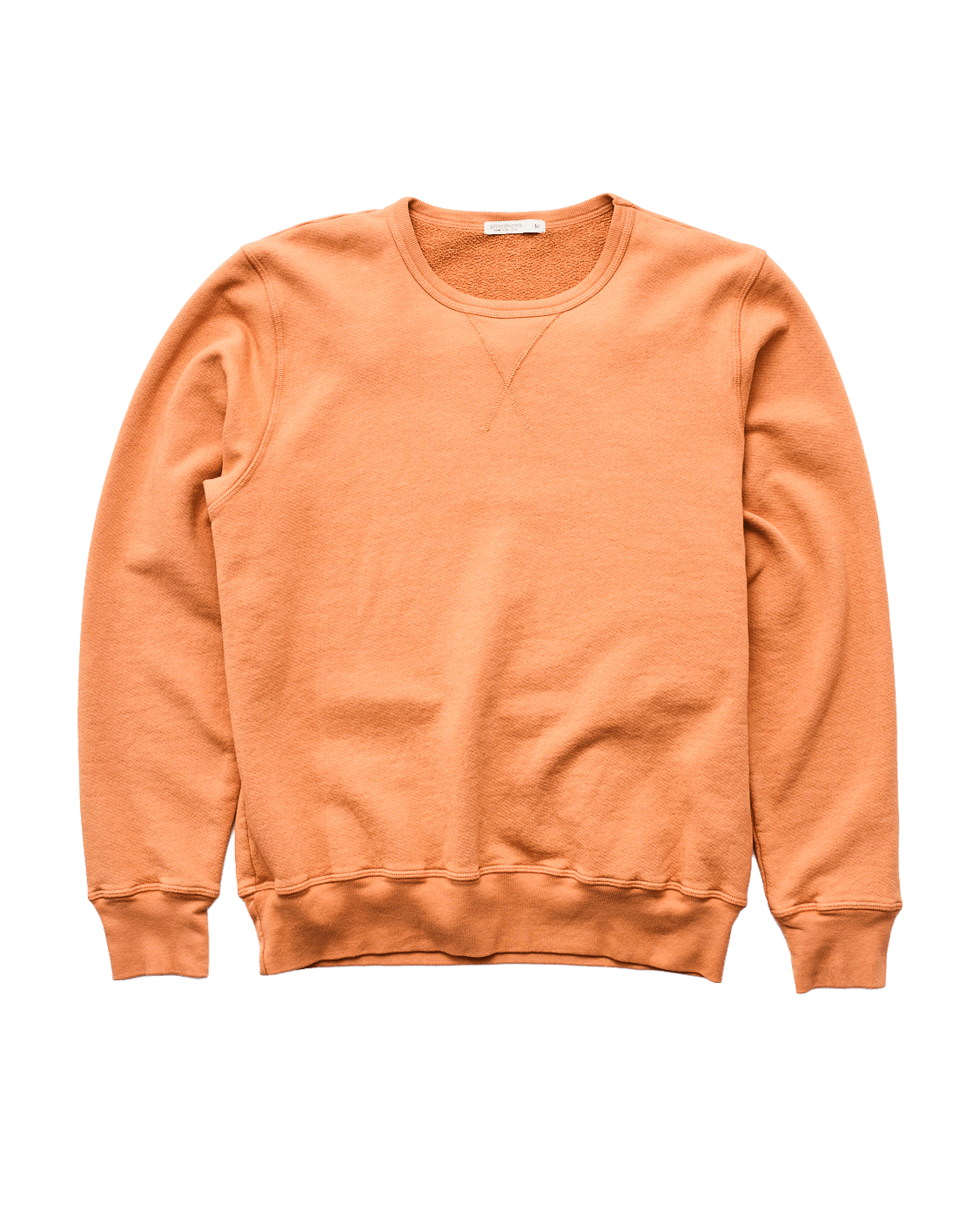 French Terry Sweatshirt - Faded Orange - grown&sewn