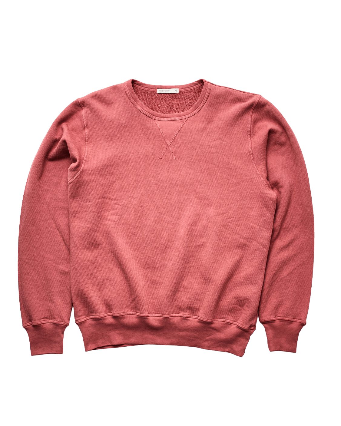 French Terry Sweatshirt - Faded Red - grown&sewn