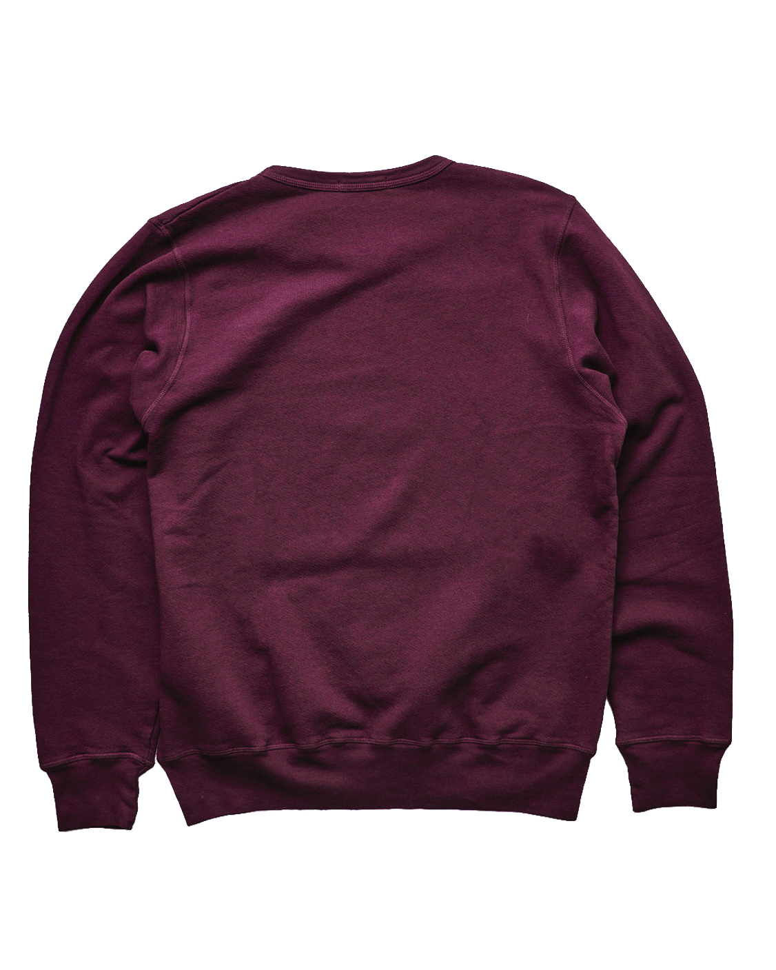 French Terry Sweatshirt - Wine - grown&sewn
