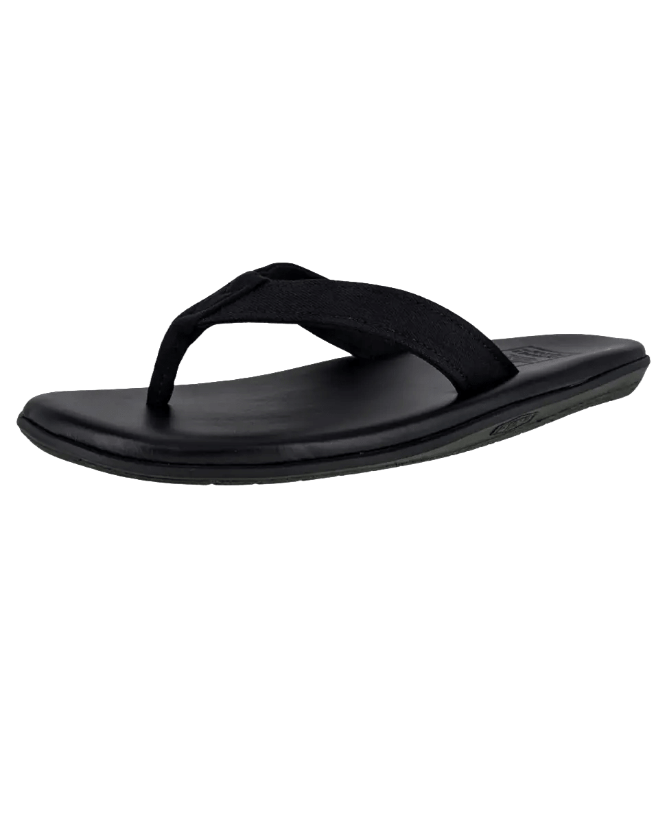 G.S. X Island Slipper Classic - Black - grown&sewn