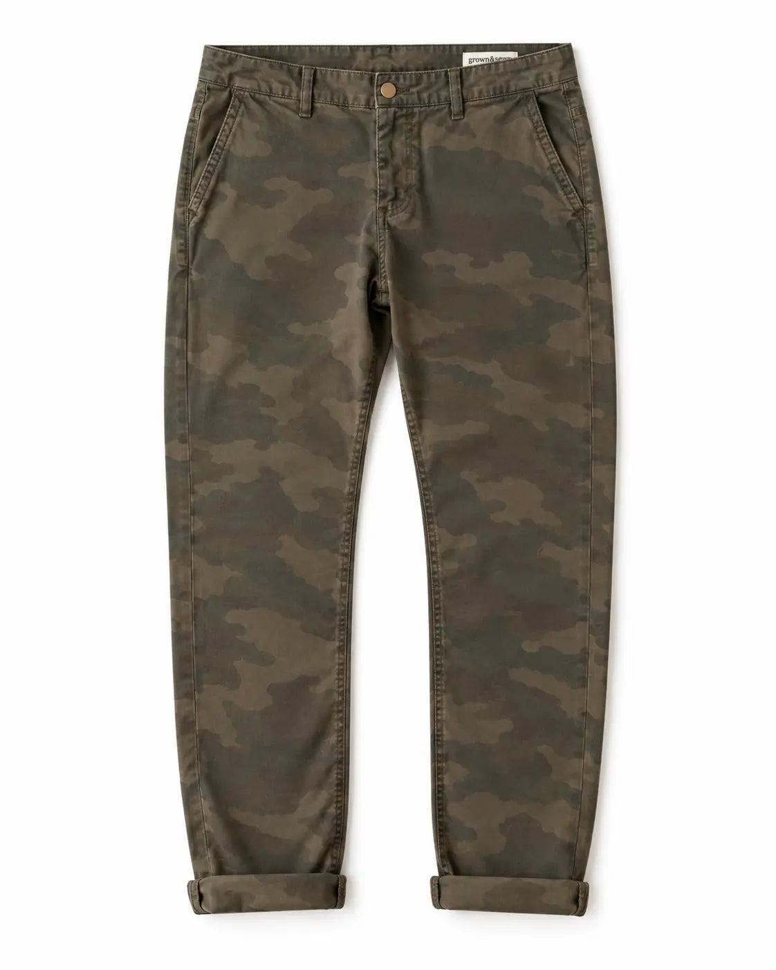 Indie Boyfriend Pant - Camo - grown&sewn