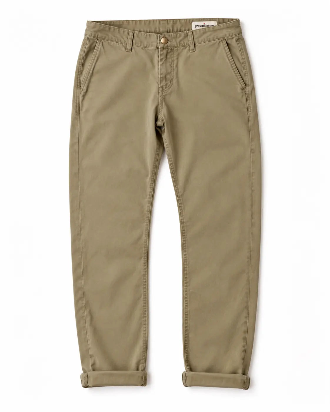 Indie Boyfriend Pant - Khaki - grown&sewn
