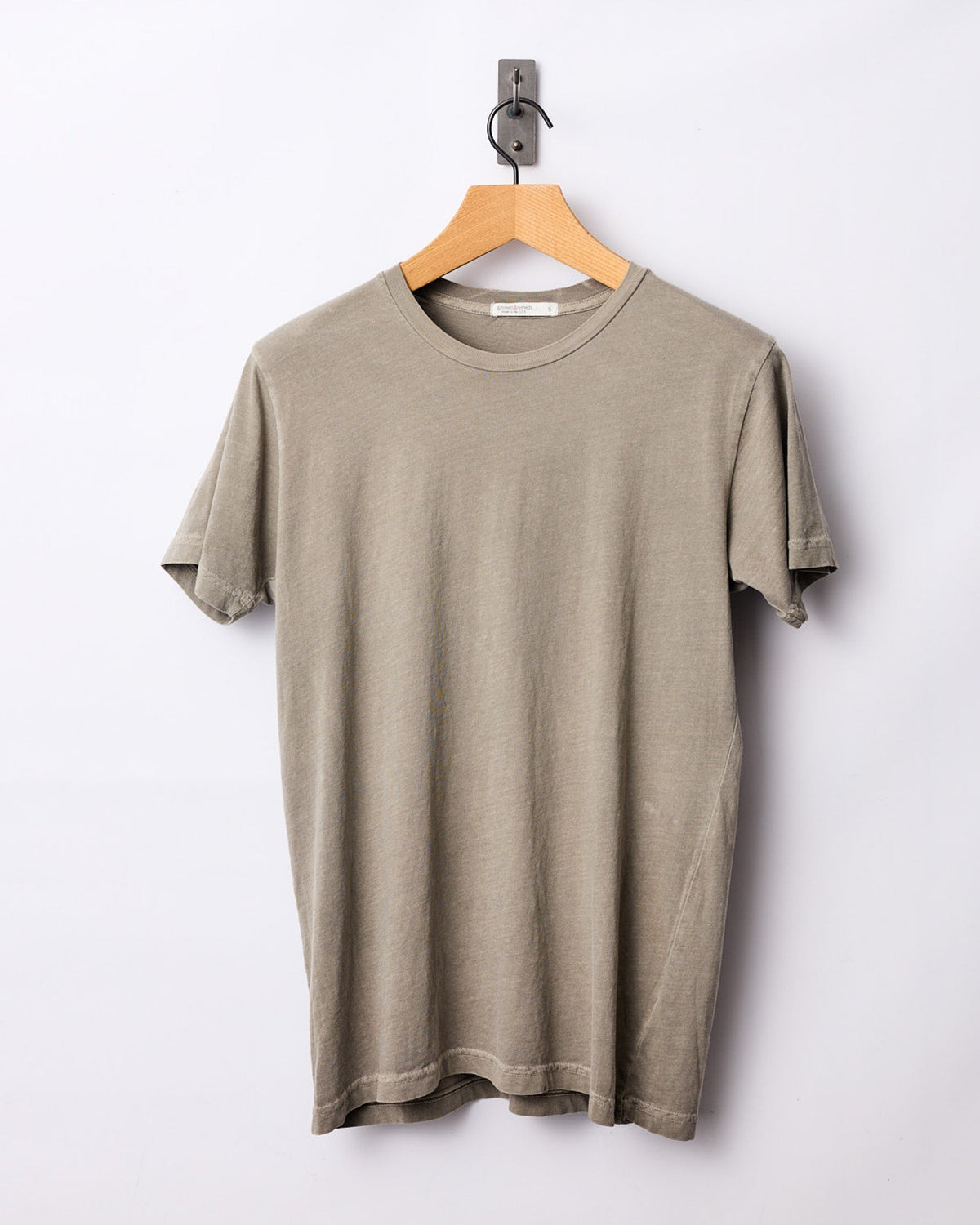 Lightweight Ringspun Short Sleeve Tee - Ash - grown&sewn