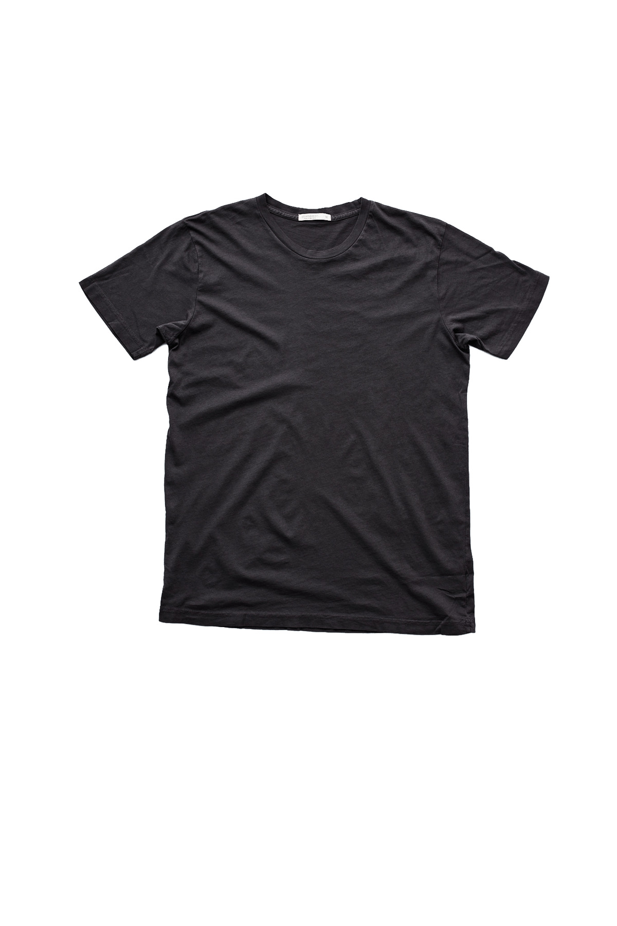 Lightweight Ringspun Short Sleeve Tee - Coal - grown&sewn