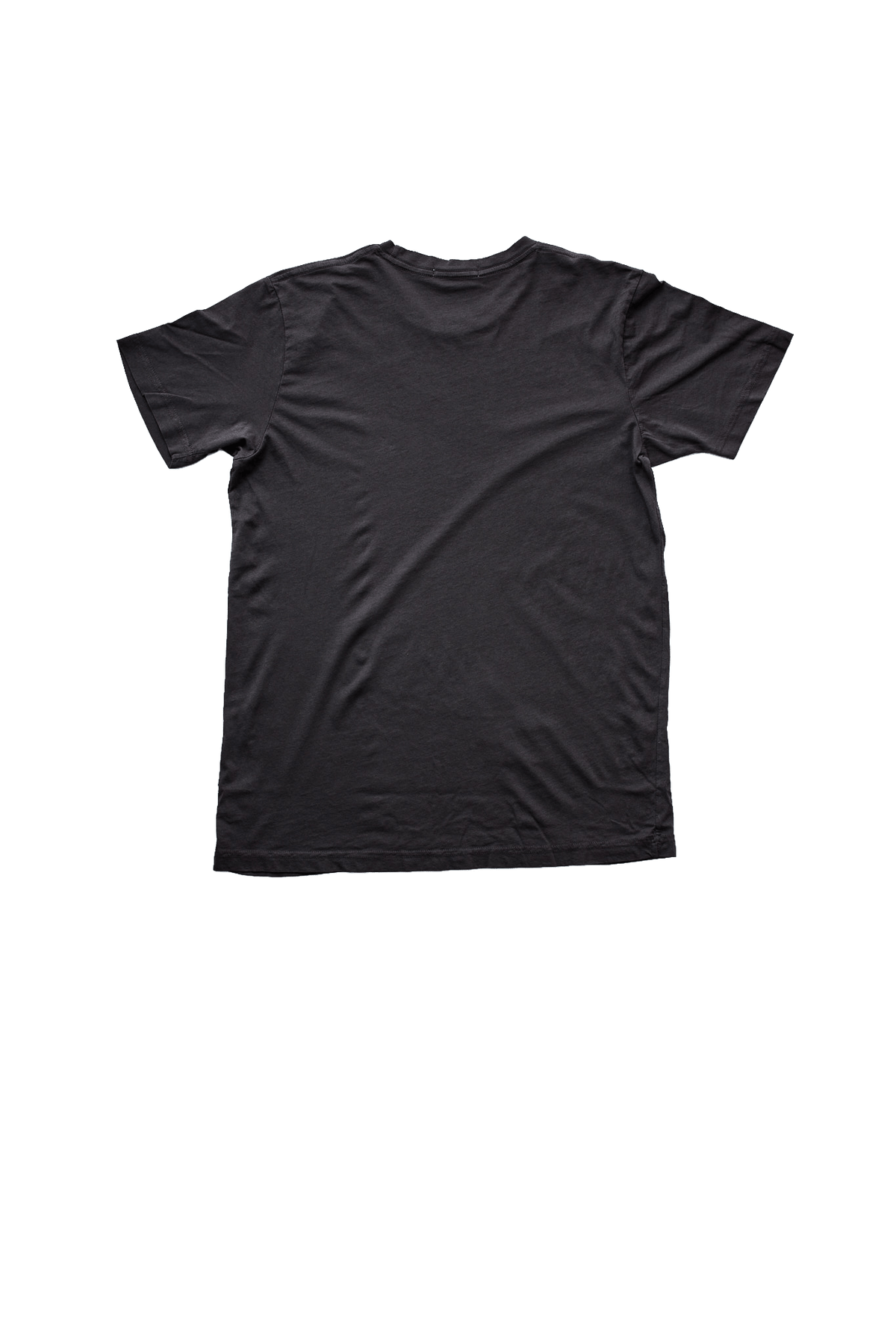 Lightweight Ringspun Short Sleeve Tee - Coal - grown&sewn