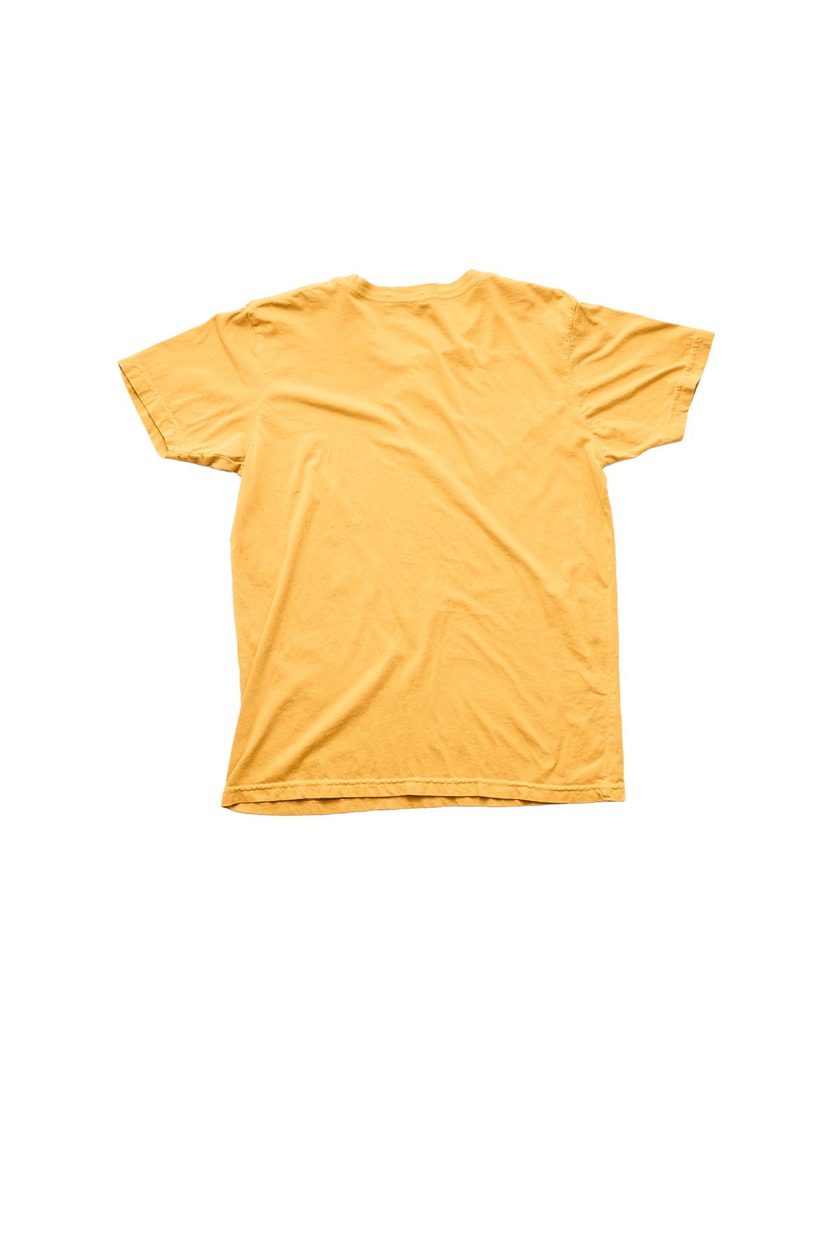 Lightweight Ringspun Short Sleeve Tee - Gold - grown&sewn
