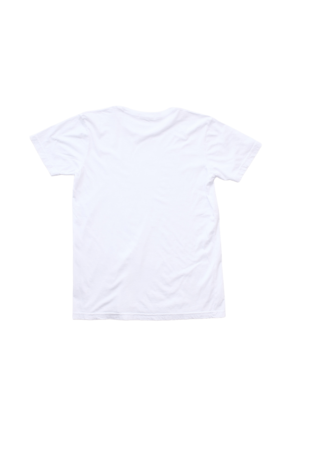 Lightweight Ringspun Short Sleeve Tee - White - grown&sewn