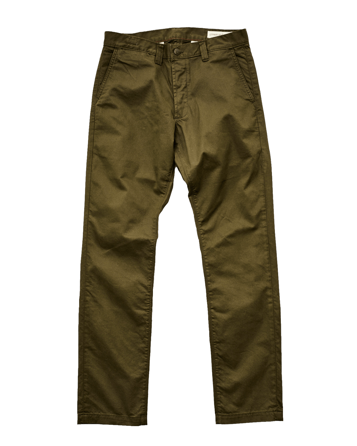 Mason Classic Chino Pant - 3 - ply Twill - Loden - grown&sewn