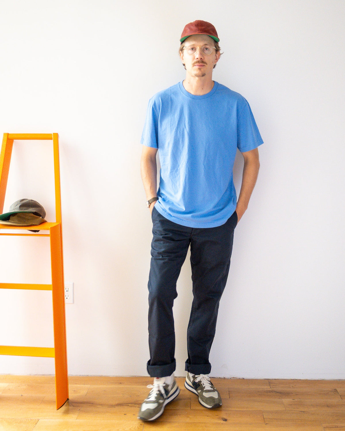 Mason Classic Chino Pant - 3 - ply Twill - Navy - grown&sewn