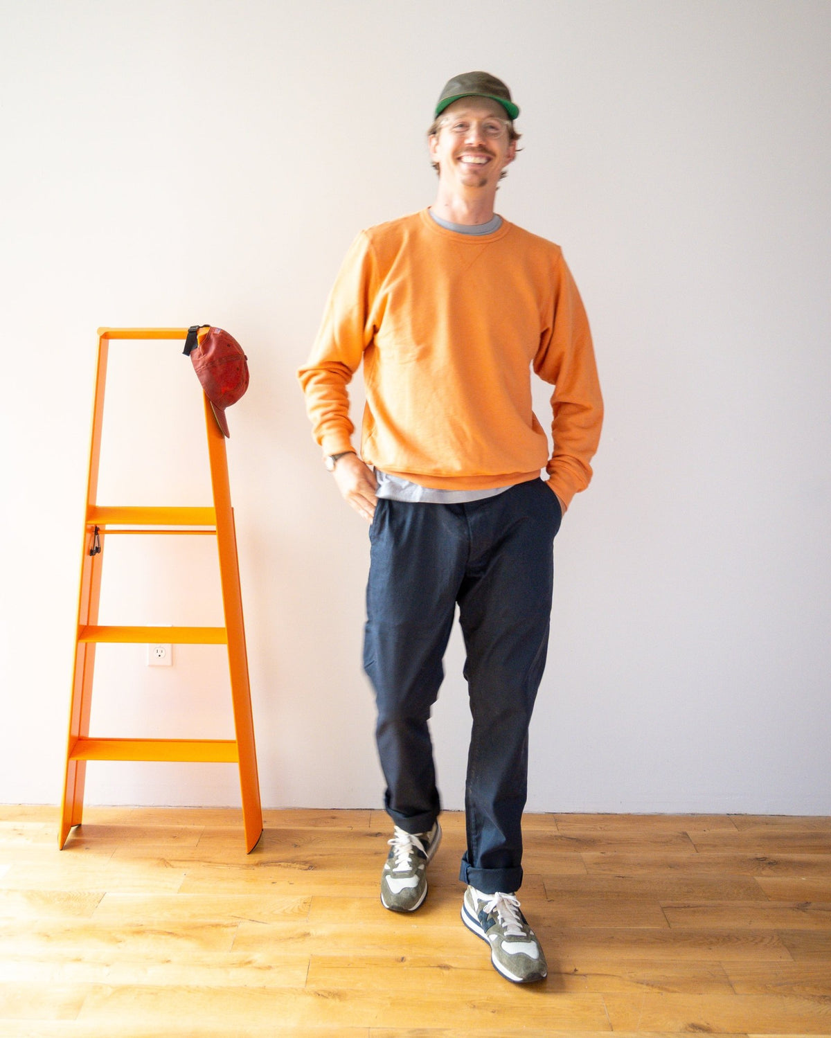 Mason Classic Chino Pant - 3 - ply Twill - Navy - grown&sewn