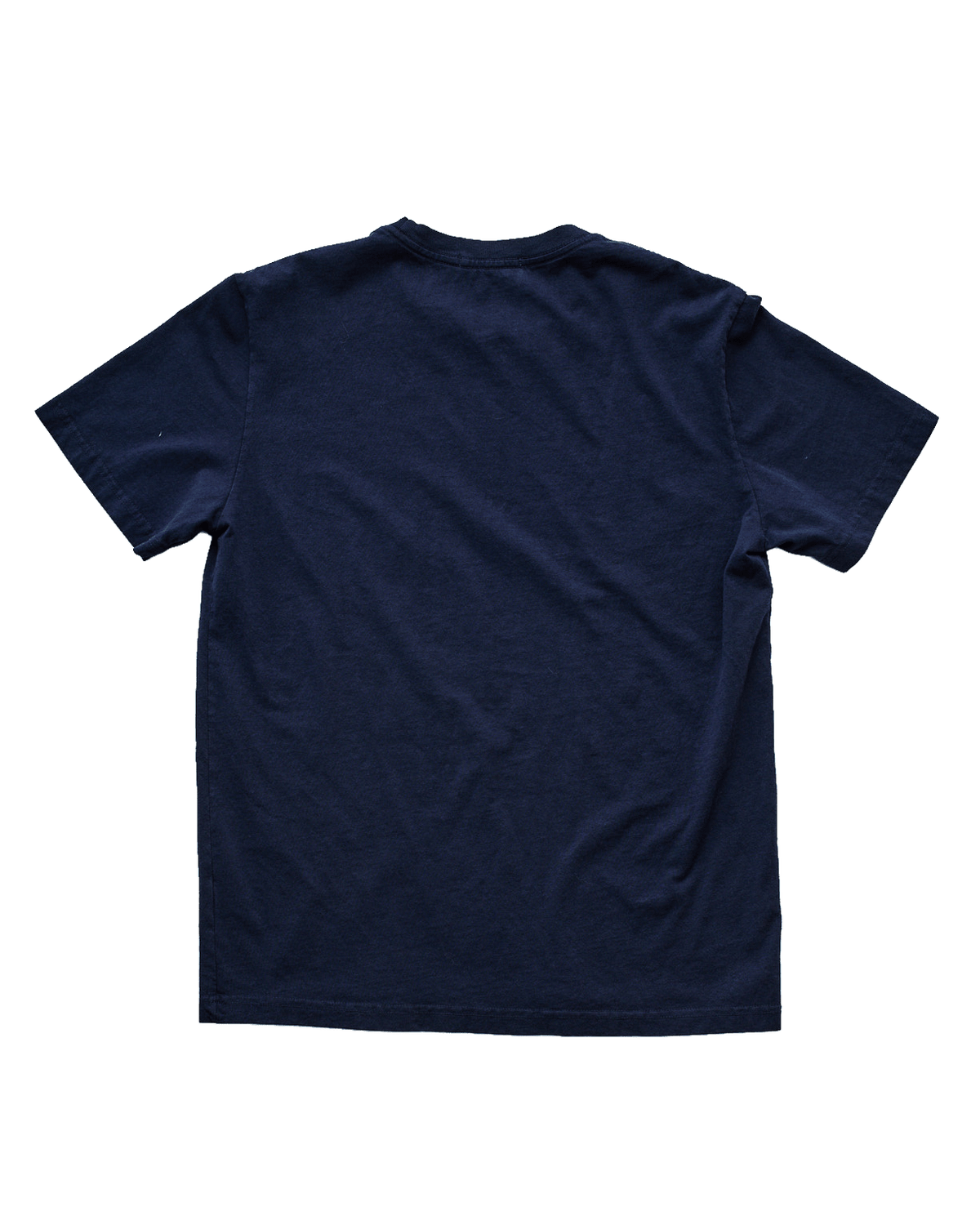 Mid Weight Short Sleeve Tee - Navy - grown&sewn