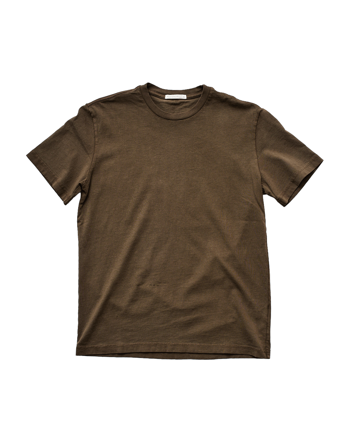 Mid Weight Short Sleeve Tee - Olive - grown&sewn
