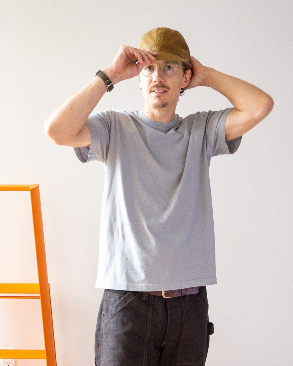 Mid Weight Short Sleeve Tee - Pewter - grown&sewn