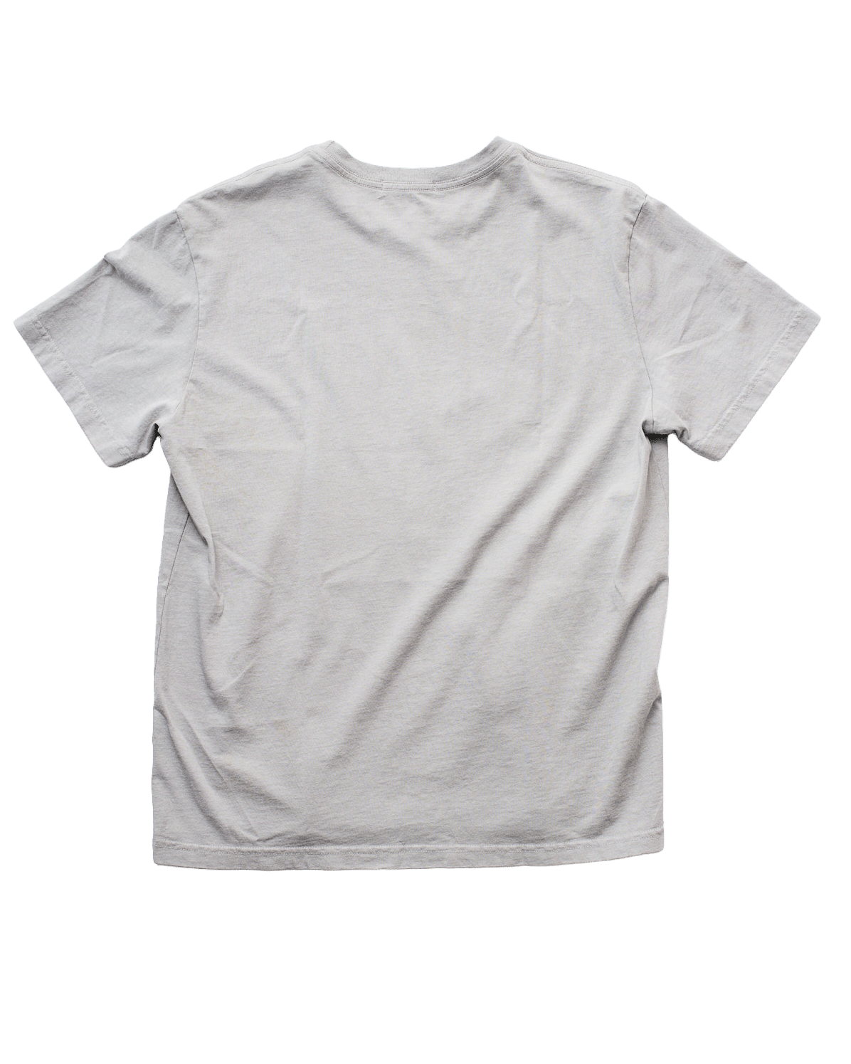 Mid Weight Short Sleeve Tee - Pewter - grown&sewn