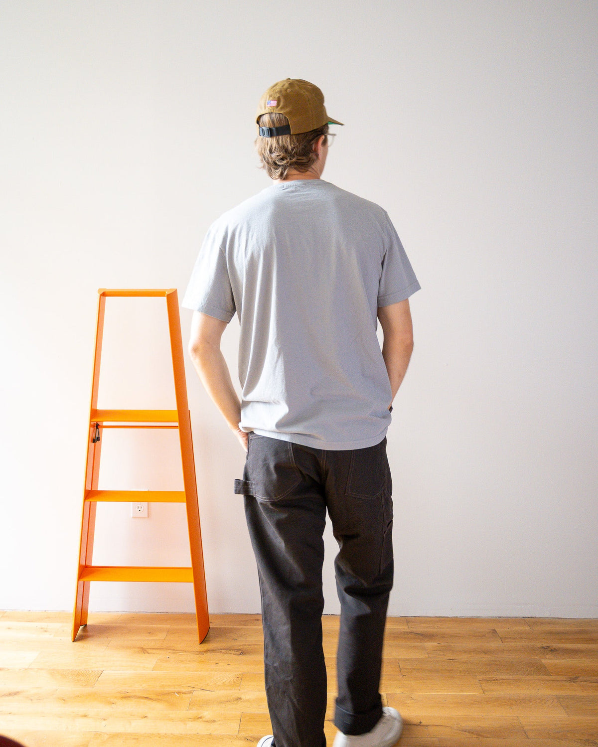 Mid Weight Short Sleeve Tee - Pewter - grown&sewn