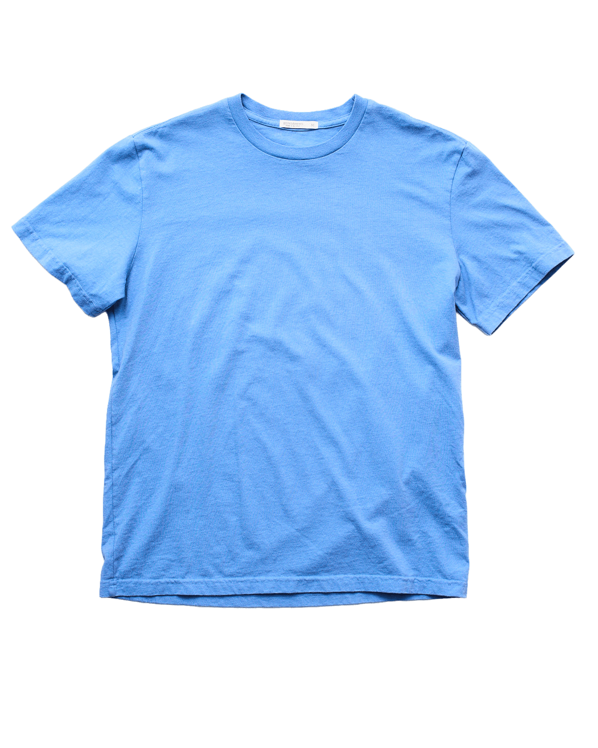 Mid Weight Short Sleeve Tee - Polo Blue - grown&sewn