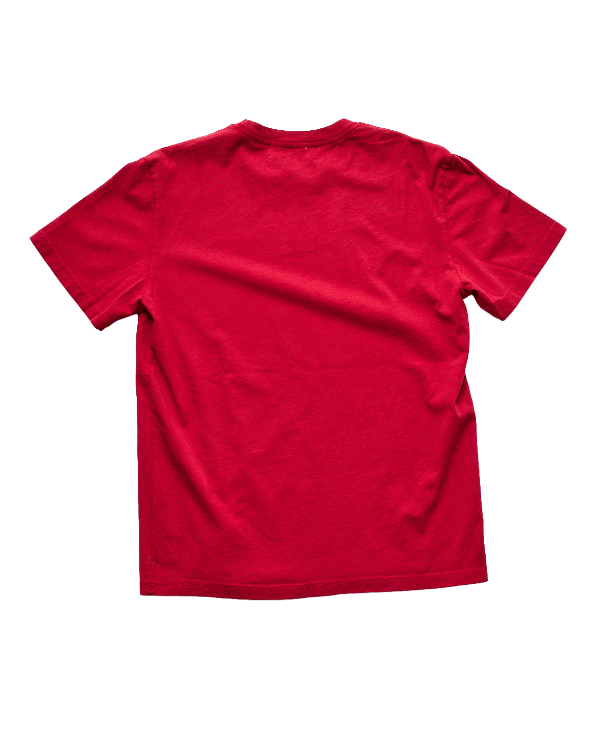 Mid Weight Short Sleeve Tee - Red - grown&sewn
