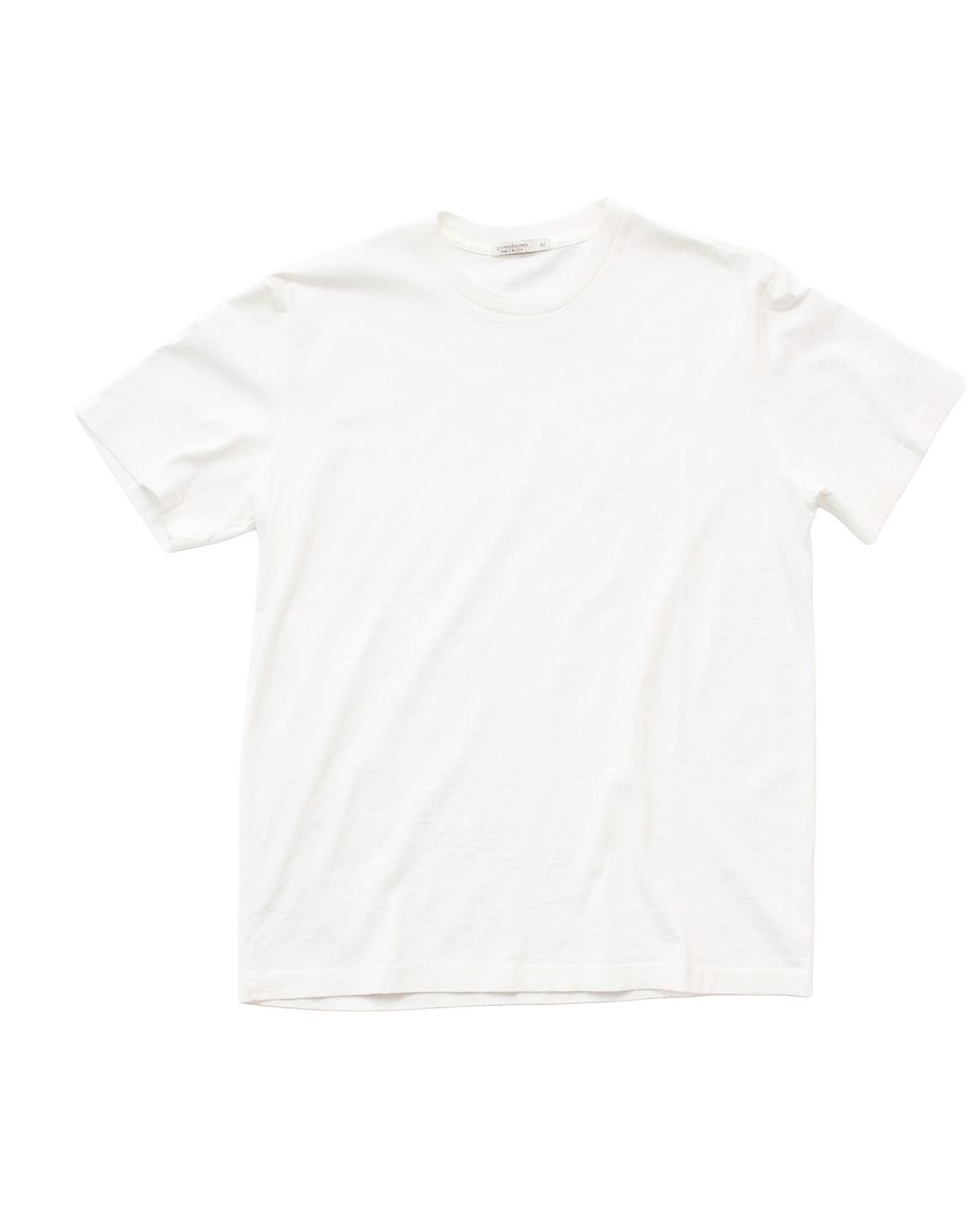 Mid Weight Short Sleeve Tee - Wimbledon White - grown&sewn