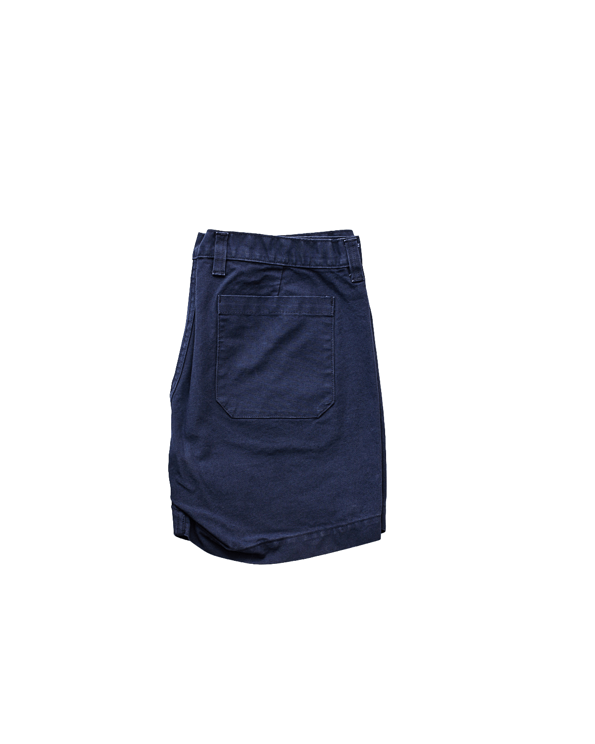 Ranger Cotton Canvas Short - Rocky Mountain Blue - grown&sewn