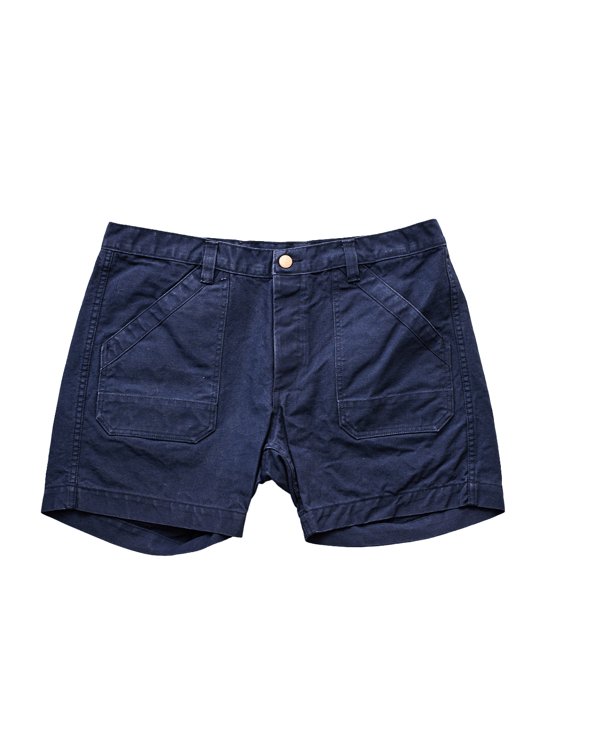 Ranger Cotton Canvas Short - Rocky Mountain Blue - grown&sewn