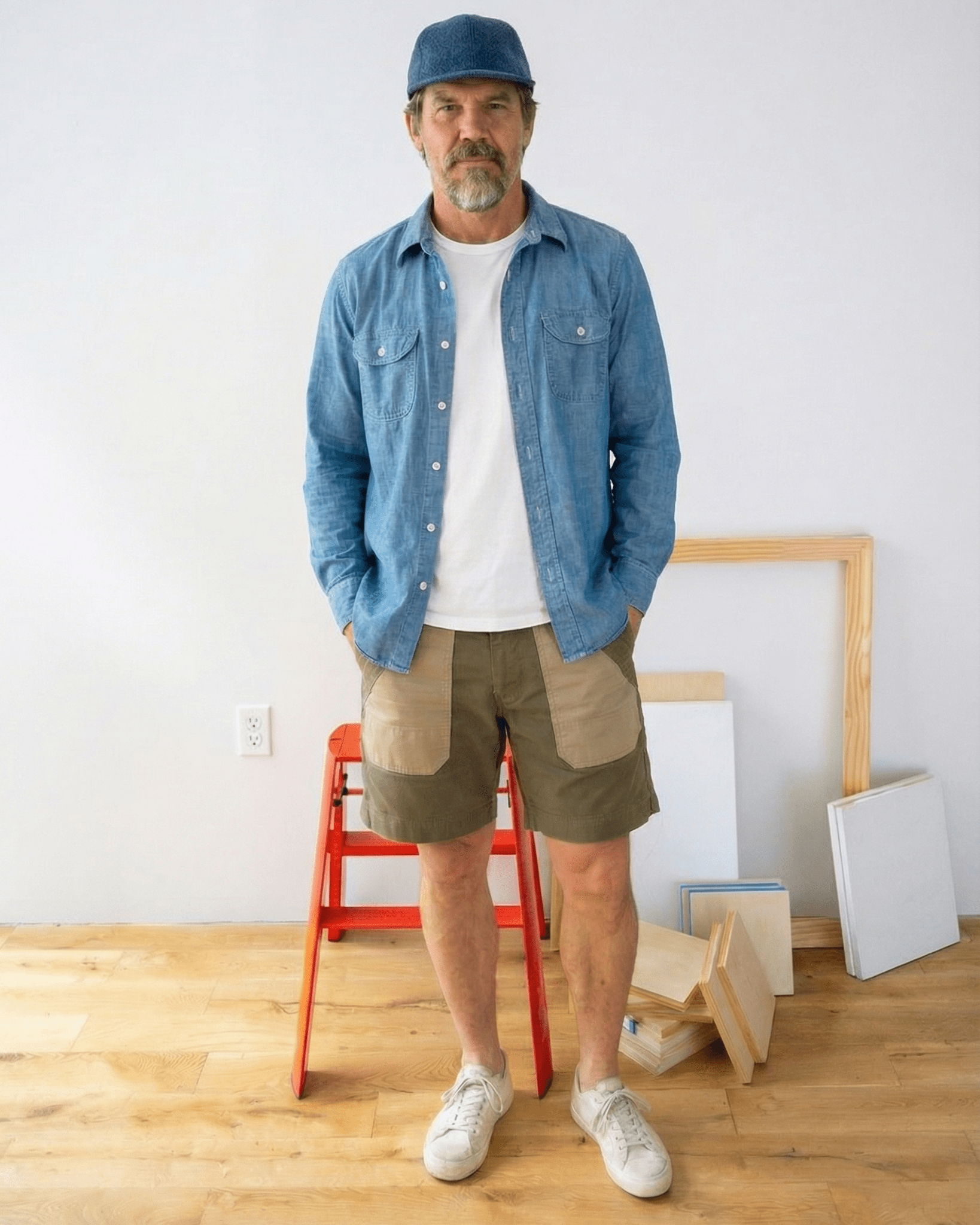 Ranger Cotton Cord Short - Moss / Khaki - grown&sewn