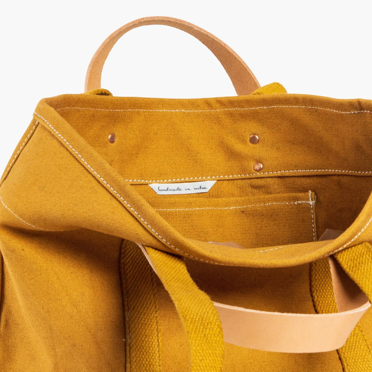 Small East West Tote | Mustard Seed - grown&sewn