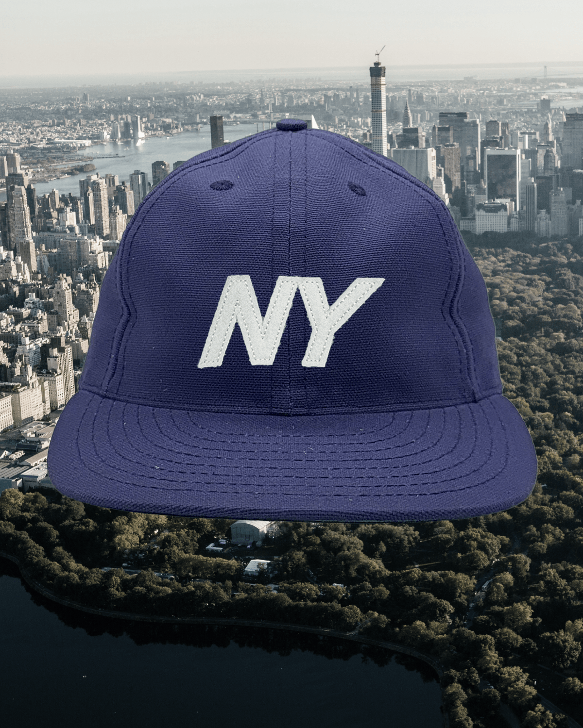 Soft Brim Ball Cap - American Canvas "Motion NY" - grown&sewn