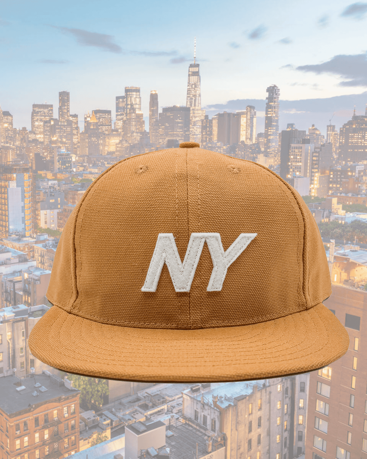 Soft Brim Ball Cap - American Canvas "Motion NY" - grown&sewn