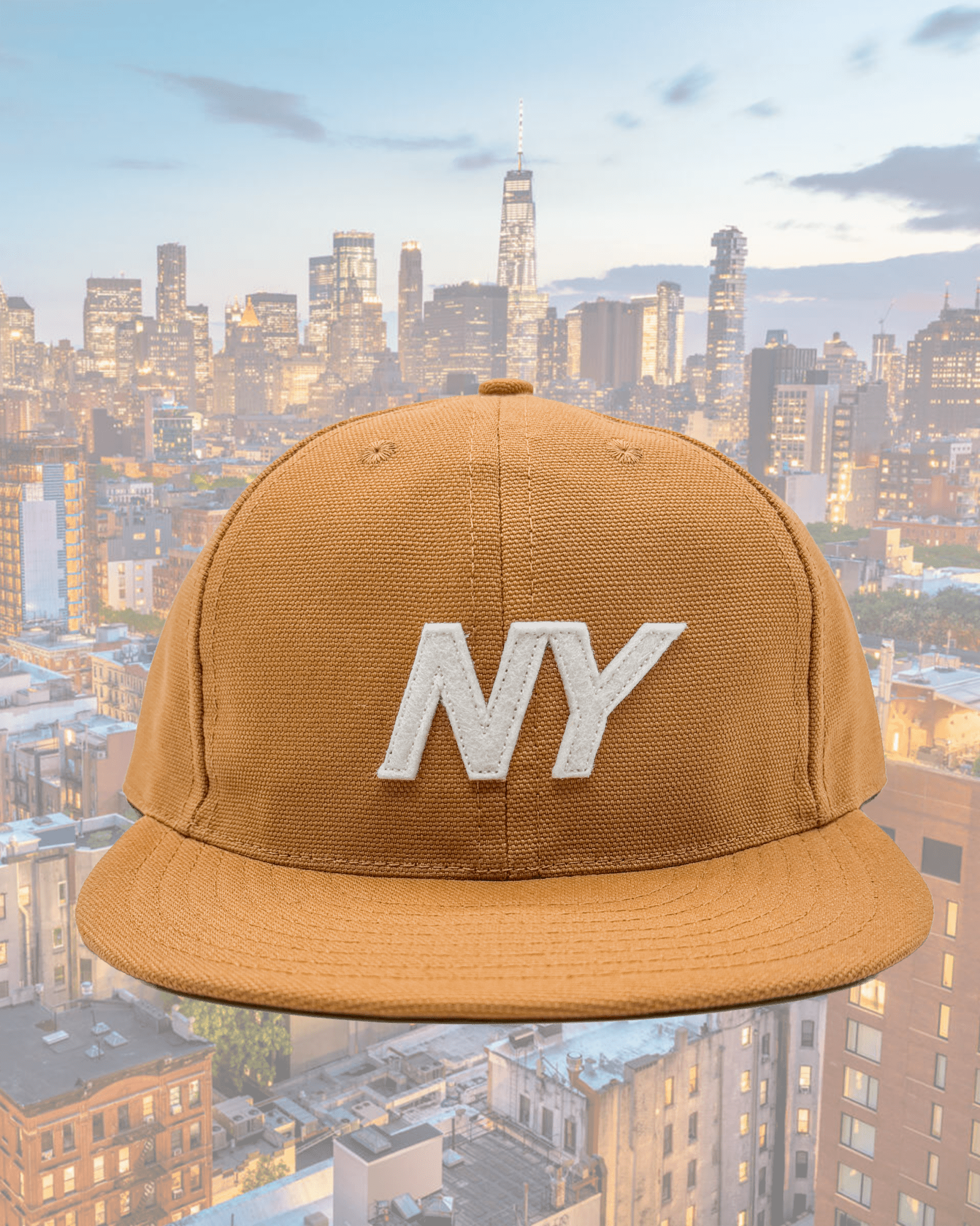 Soft Brim Ball Cap - American Canvas "Motion NY" - grown&sewn