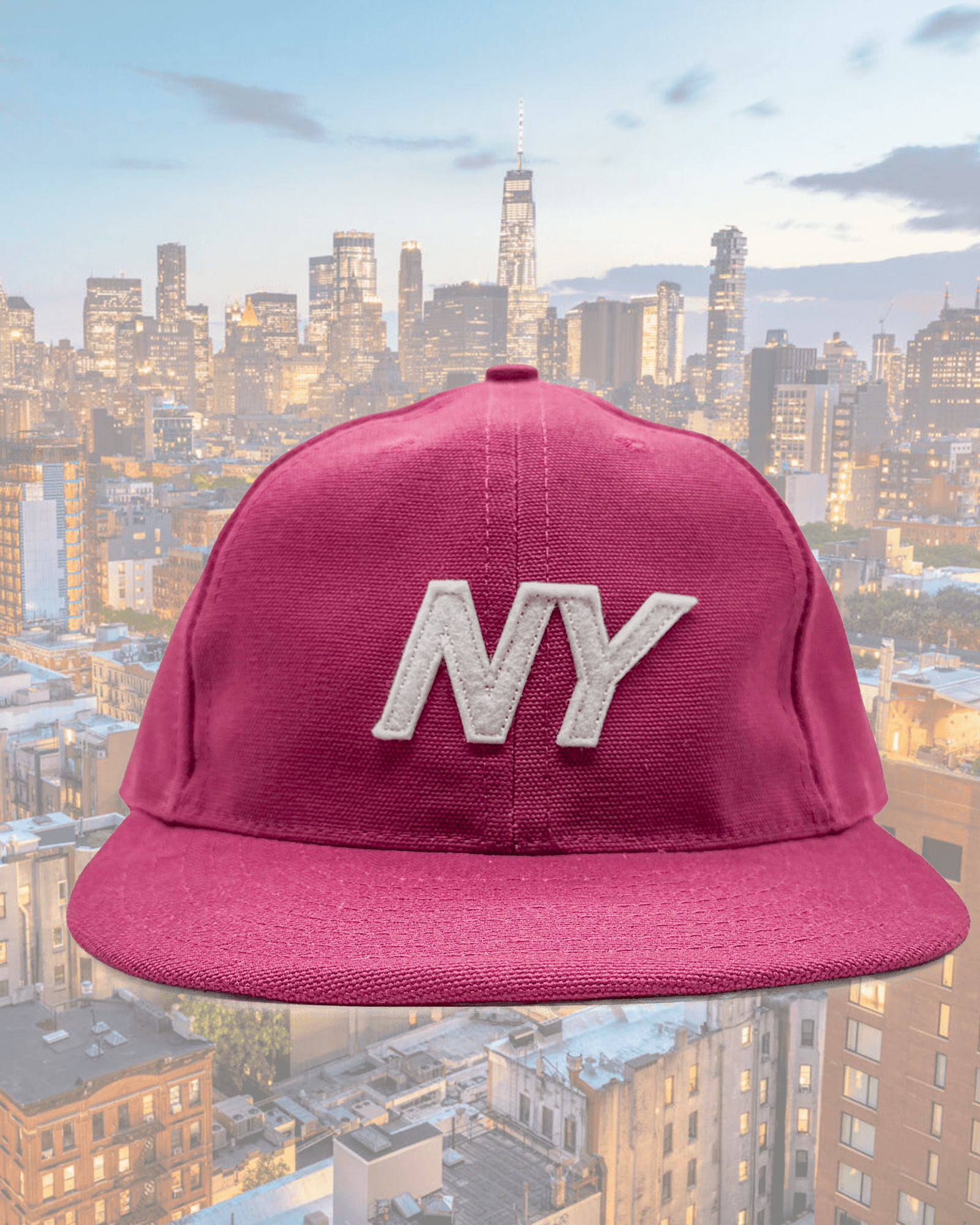 Soft Brim Ball Cap - American Canvas "Motion NY" - grown&sewn