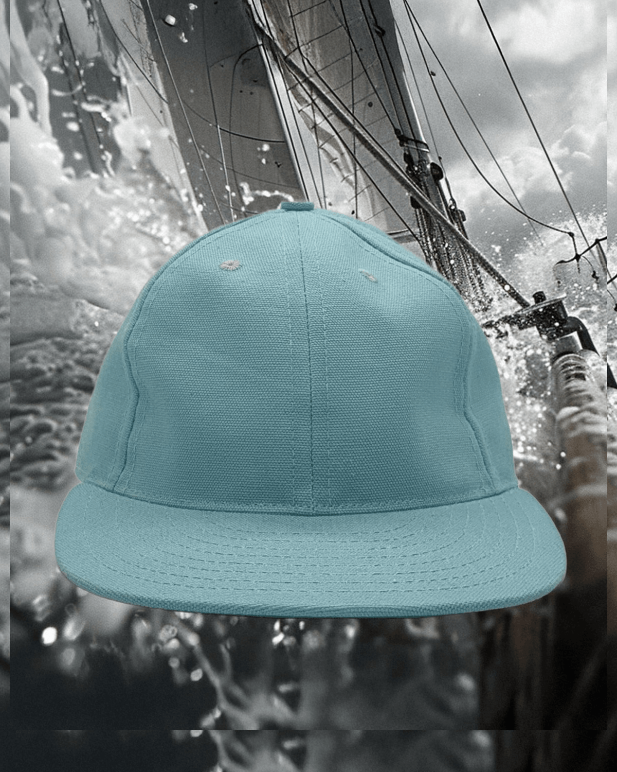 Soft Brim Ball Cap - American Canvas Plain Front - grown&sewn