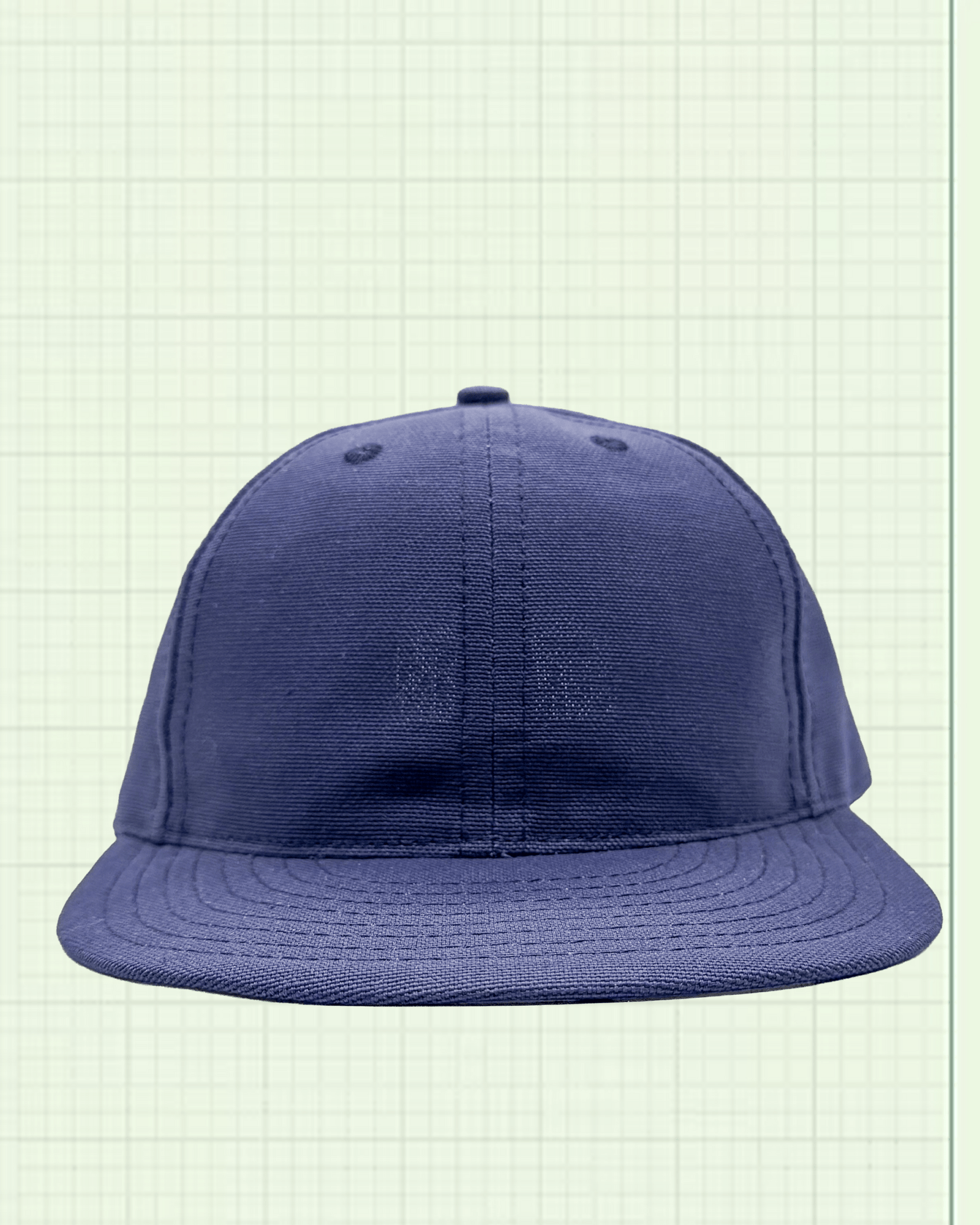 Soft Brim Ball Cap - American Canvas Plain Front - grown&sewn